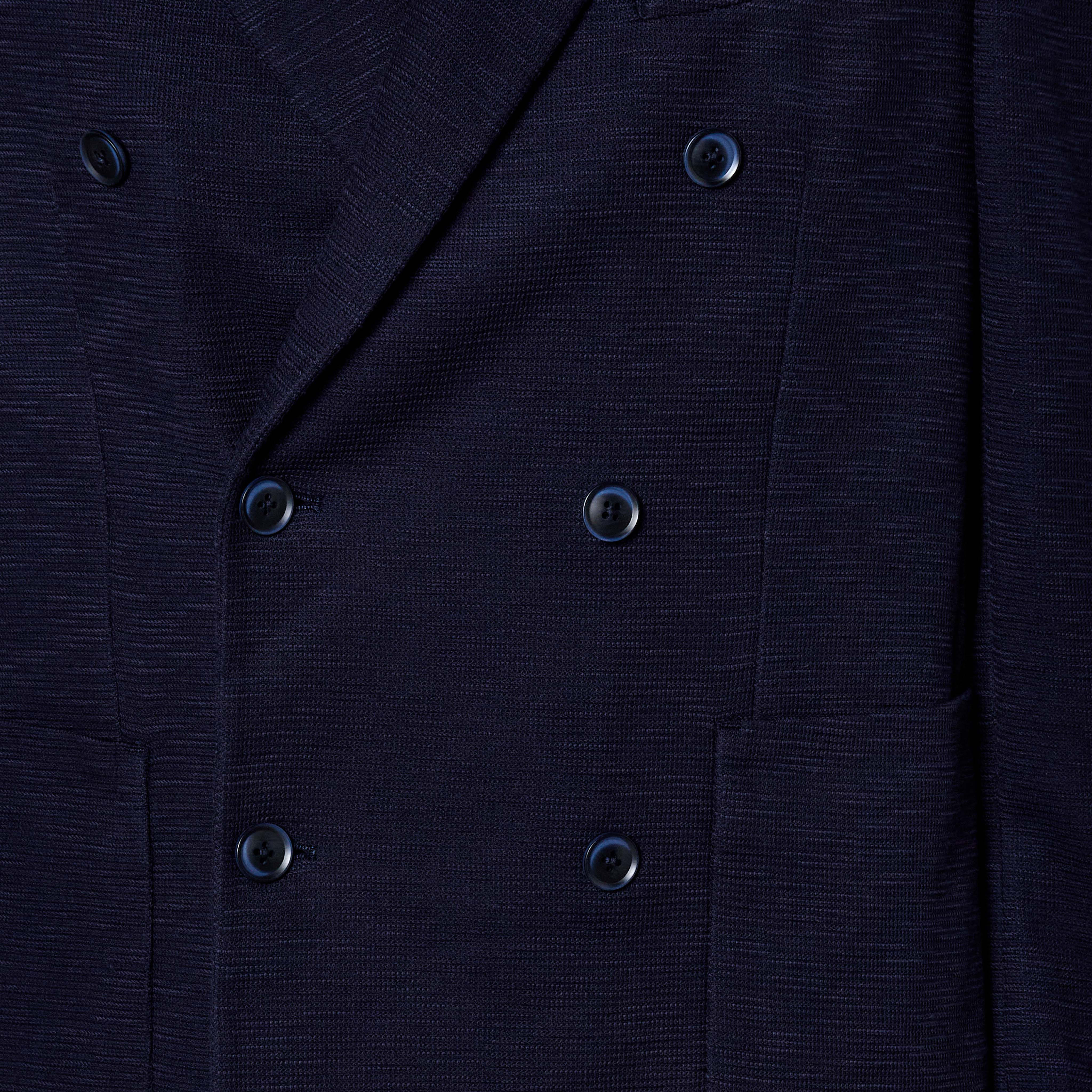 Iconic Men Slim Fit Double Breasted Blazer-men-winterwear-jacketsandblazers-image-4