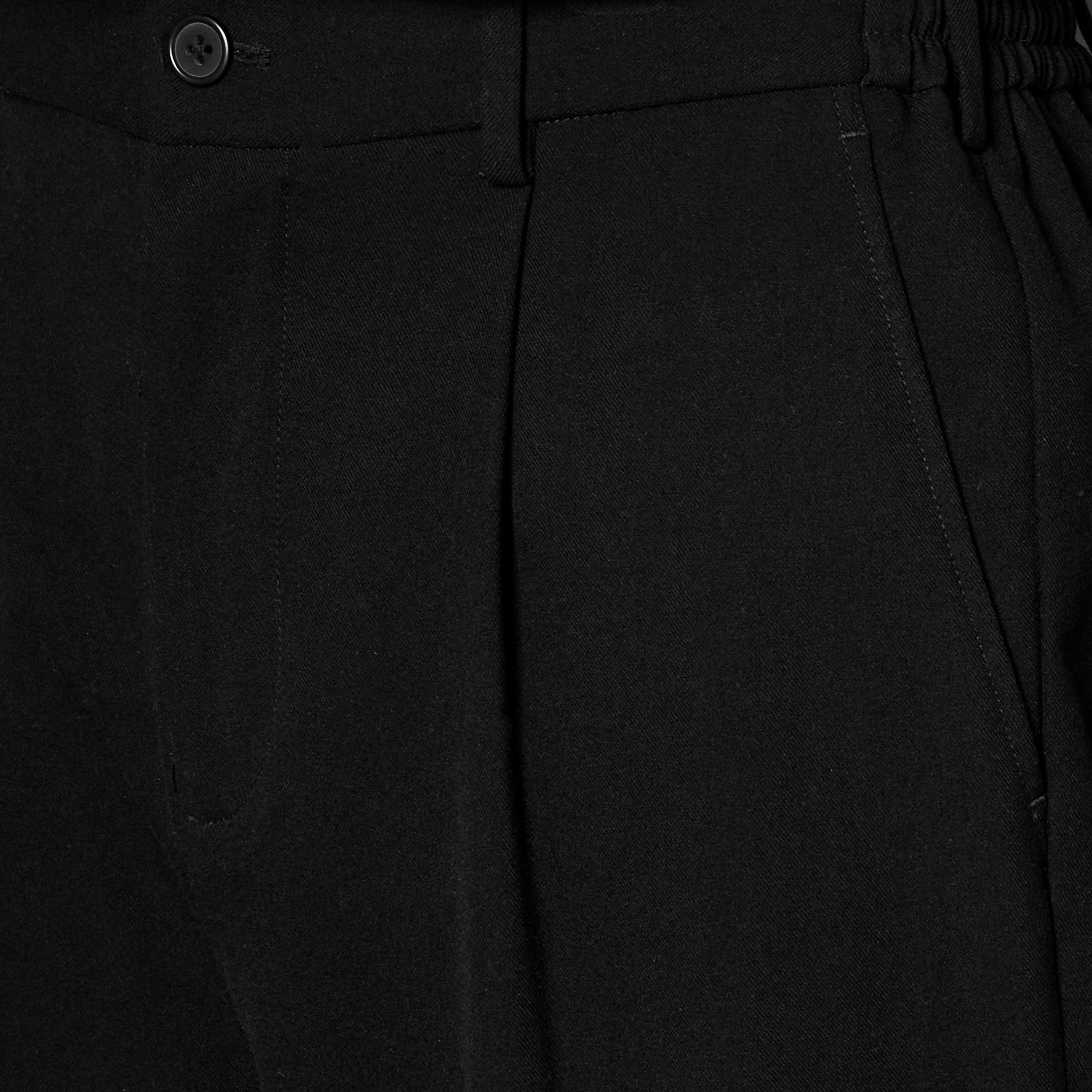 بنطلون بقصة عادية وكسرات للرجال من آيكونيك-men-clothing-bottoms-trousersandchinos-trousers-image-5