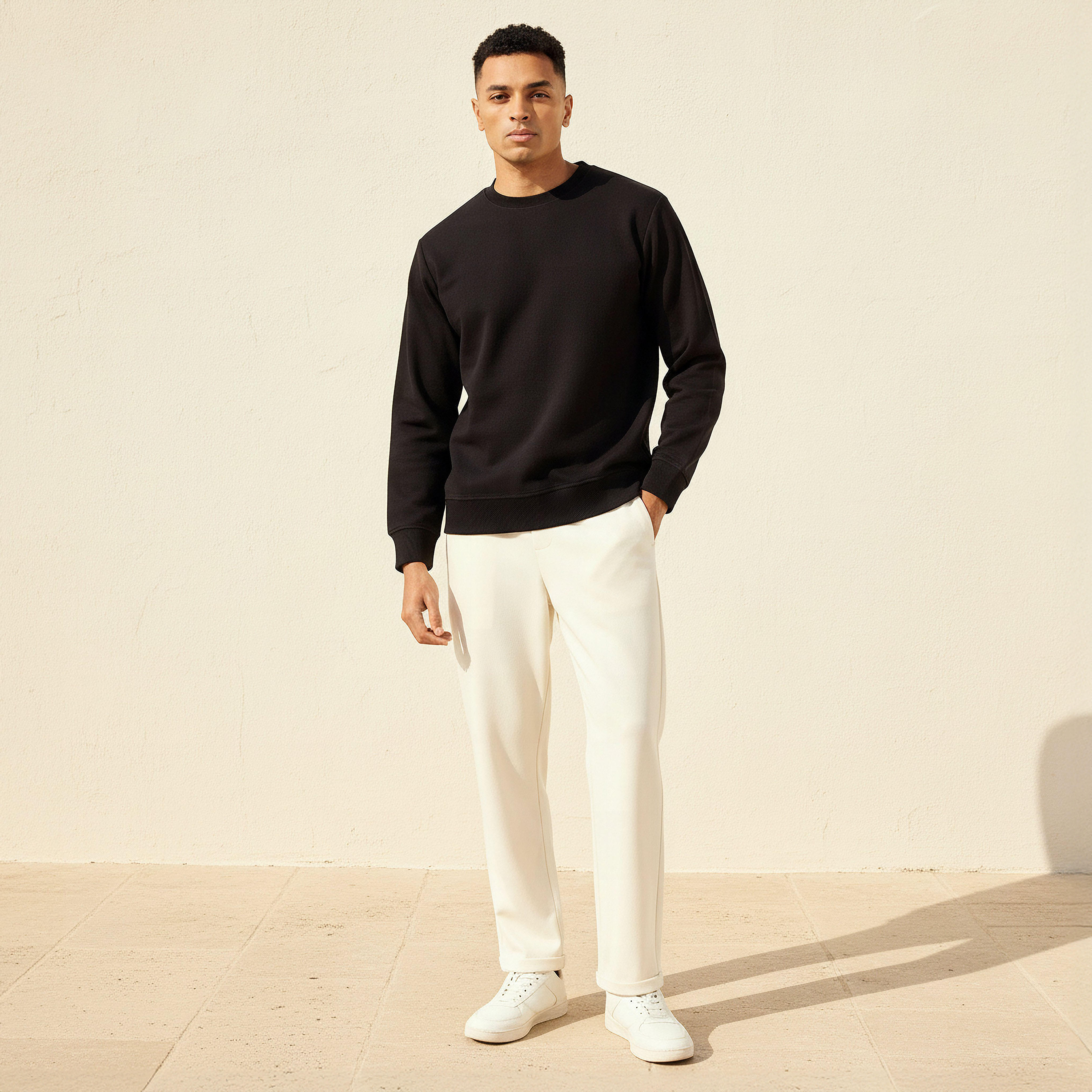 Iconic Men Regular Fit Sweatshirt-men-winterwear-hoodiesandsweatshirts-image-2