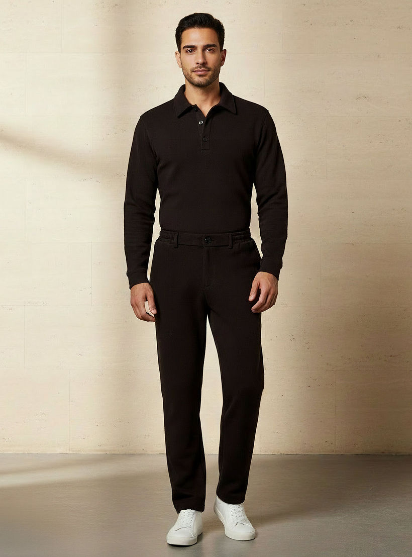 بنطلون رجالي بقصة عادية من آيكونيك-men-clothing-coordsets-image-4