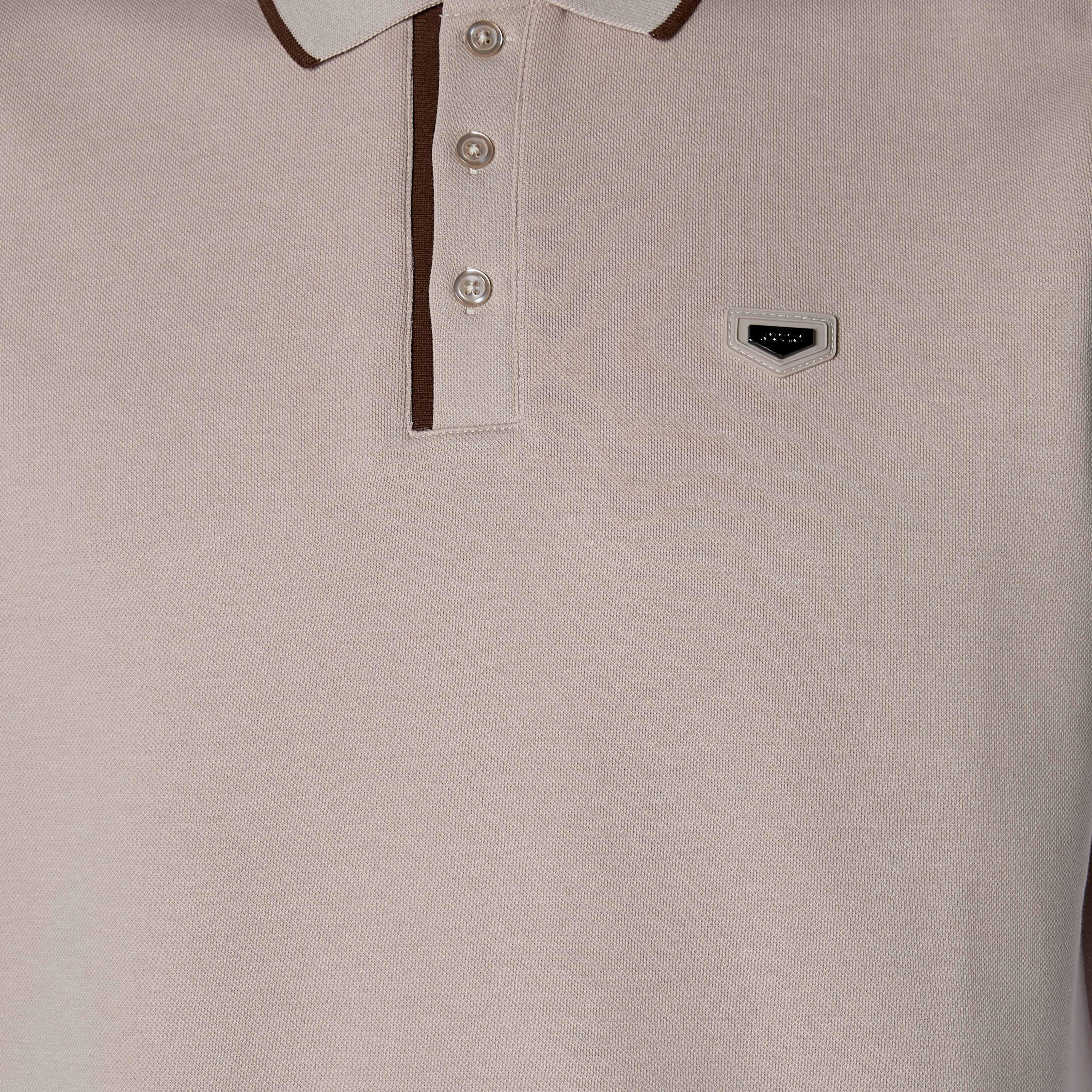 Iconic Men Short Sleeve Badge Accent Polo T-shirt-men-clothing-tshirtsandpolos-polos-image-4