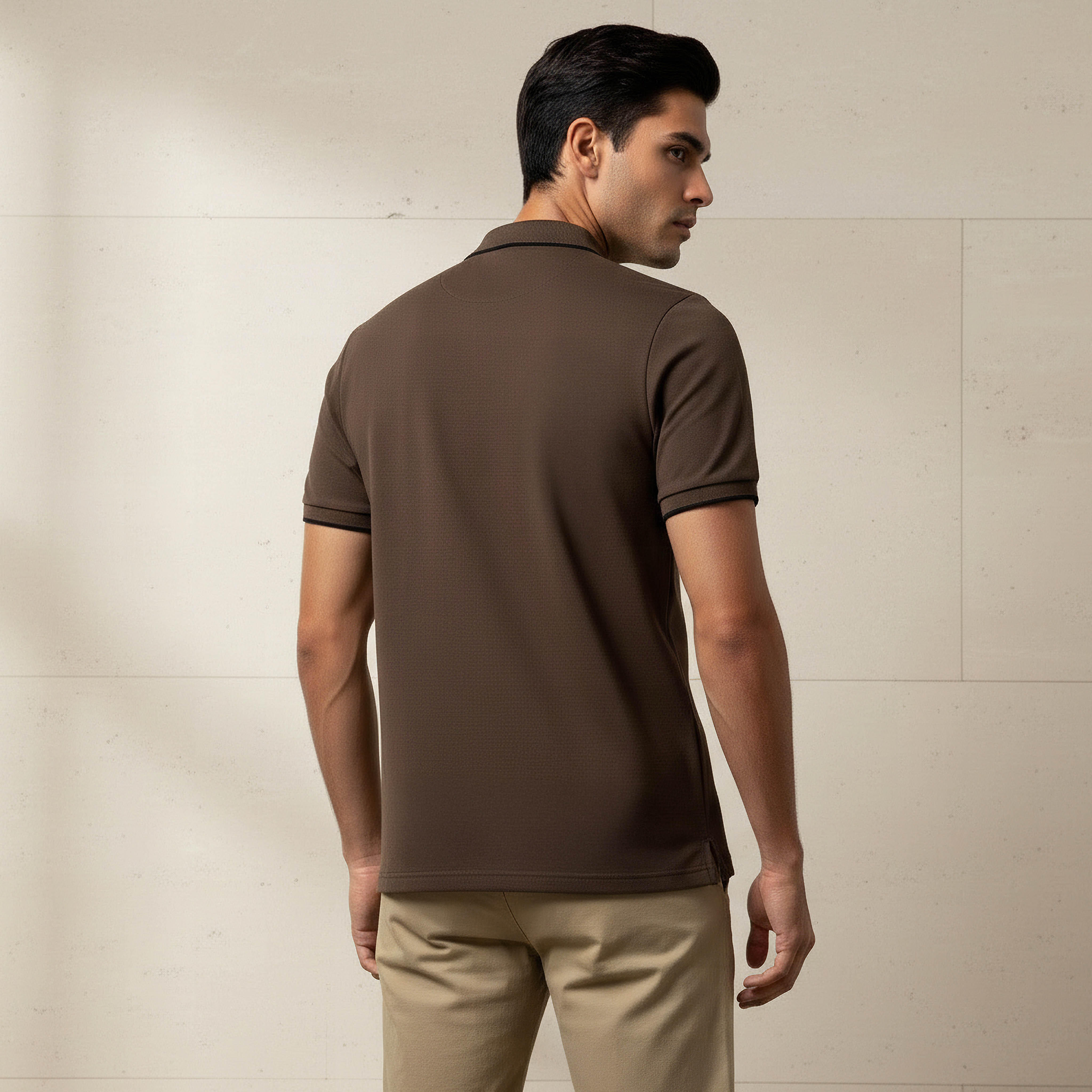 Iconic Men Short Sleeve Badge Accent Polo T-shirt-men-clothing-tshirtsandpolos-polos-image-3
