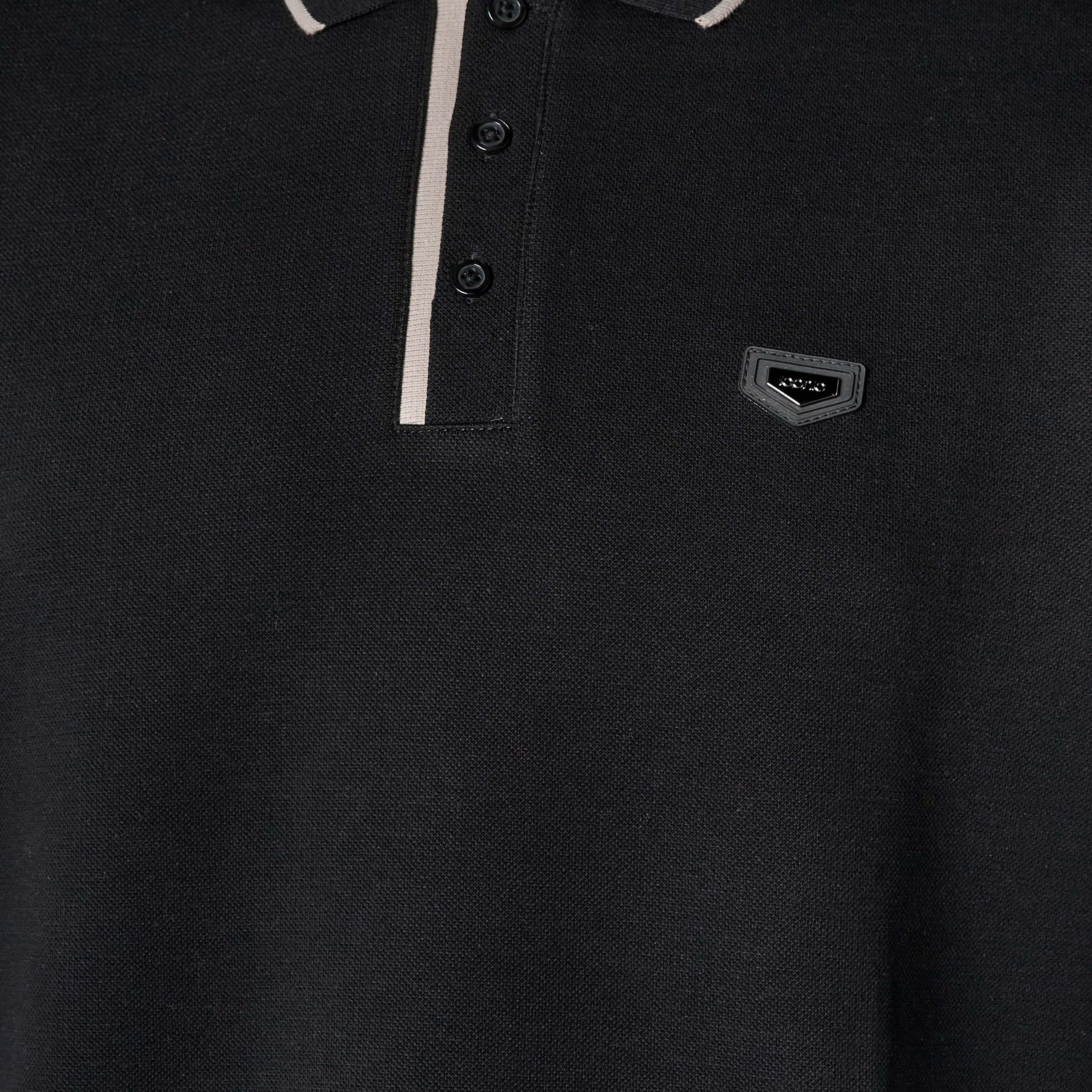تيشيرت بولو بأكمام قصيرة وتزيينات للرجال من آيكونيك-men-clothing-tshirtsandpolos-polos-image-4