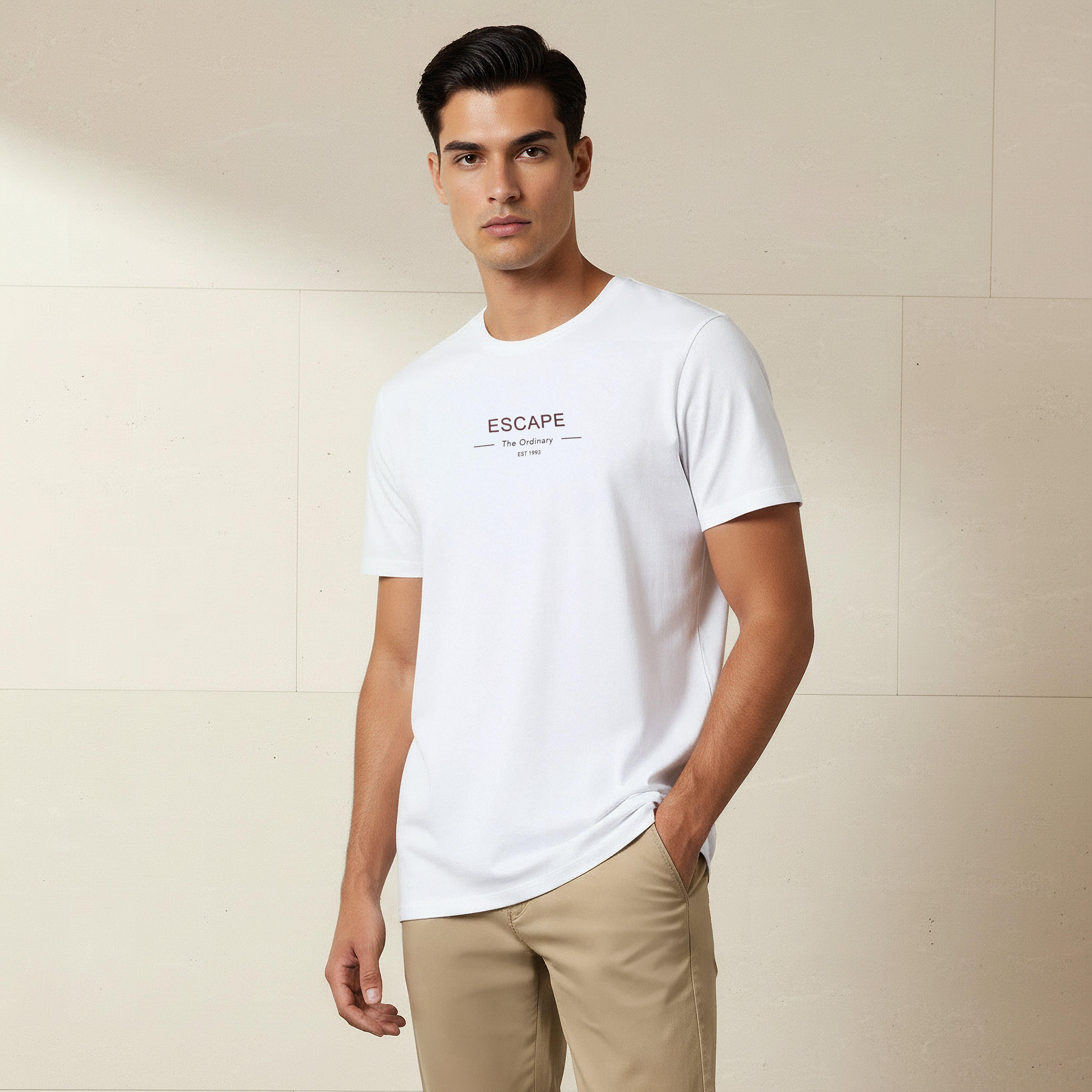 Iconic Men Slim Fit Crew Neck Short Sleeve Printed T-shirt-men-clothing-tshirtsandpolos-tshirts-image-1