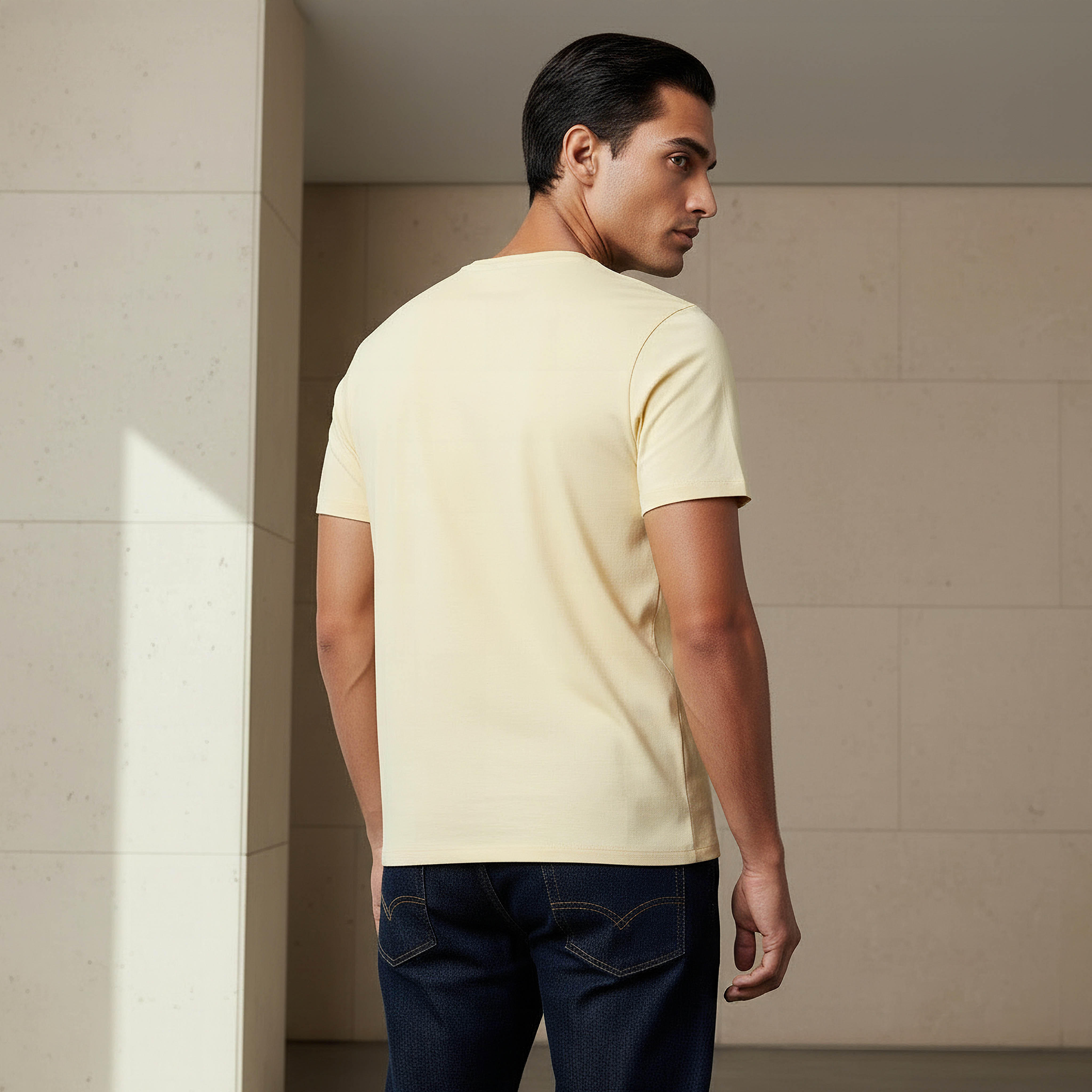 Iconic Men Slim Fit Crew Neck Short Sleeve Printed T-shirt-men-clothing-tshirtsandpolos-tshirts-image-3