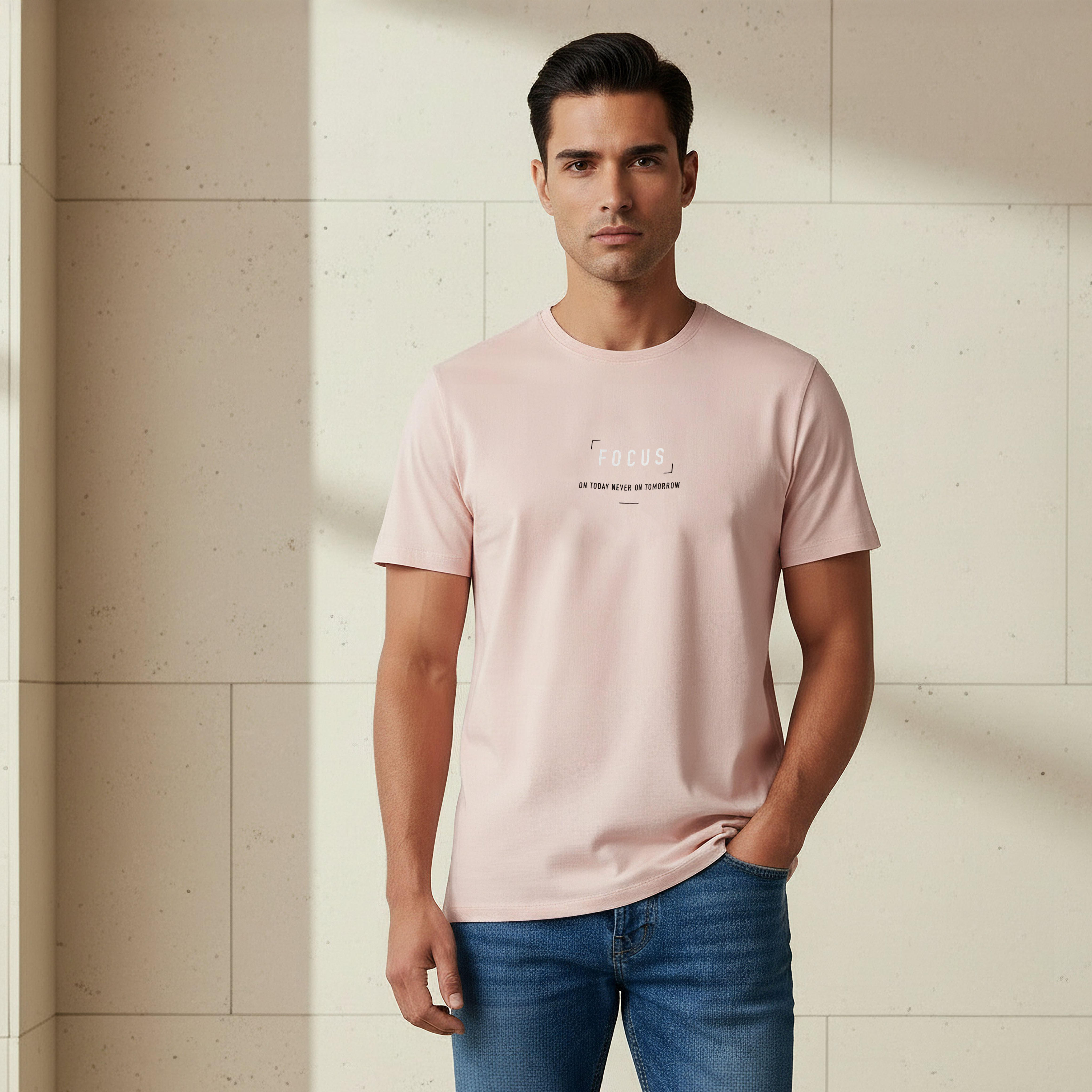 Iconic Men Slim Fit Crew Neck Short Sleeve Printed T-shirt-men-clothing-tshirtsandpolos-tshirts-image-1