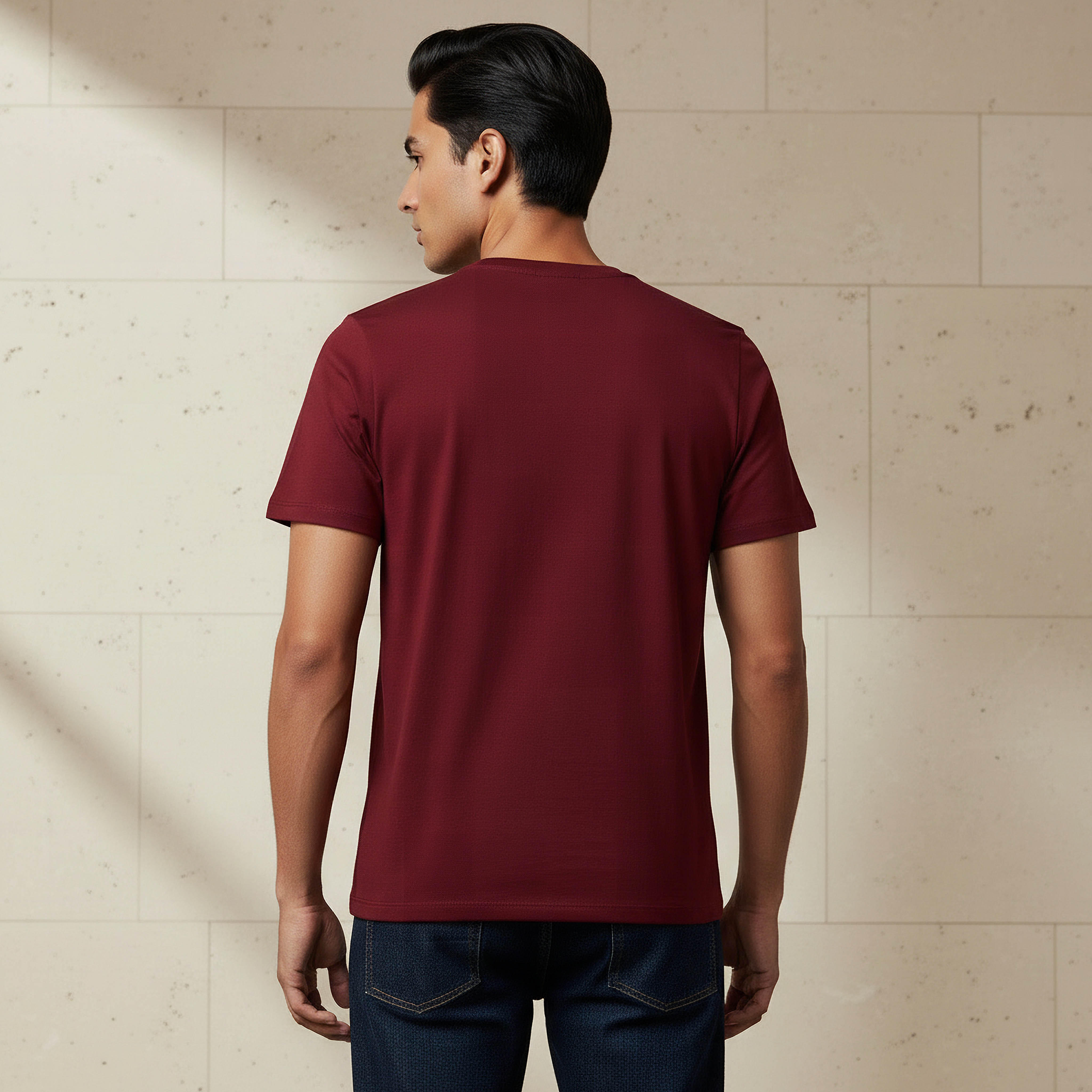 Iconic Men Slim Fit Crew Neck Short Sleeve Printed T-shirt-men-clothing-tshirtsandpolos-tshirts-image-3