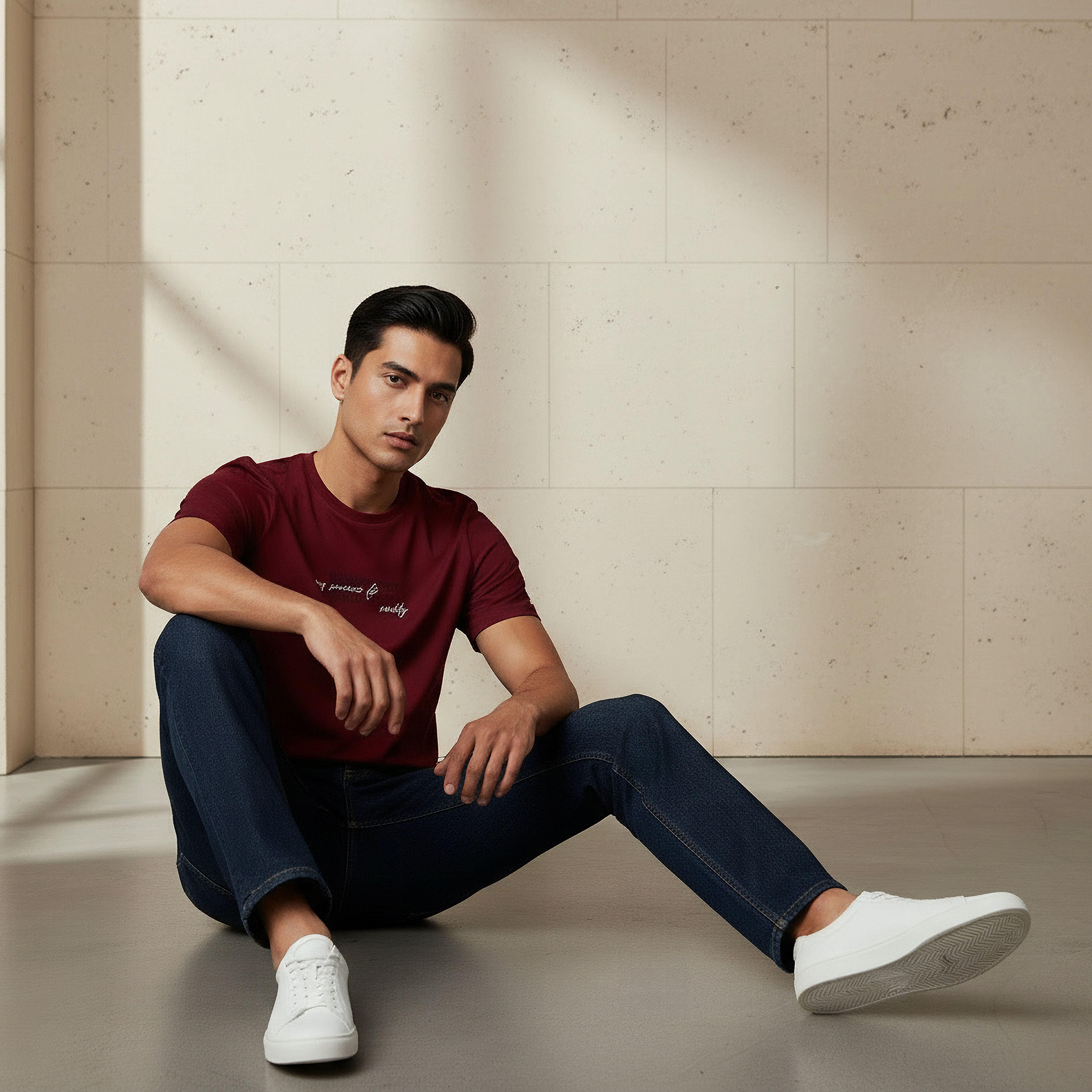 Iconic Men Slim Fit Crew Neck Short Sleeve Printed T-shirt-men-clothing-tshirtsandpolos-tshirts-image-5