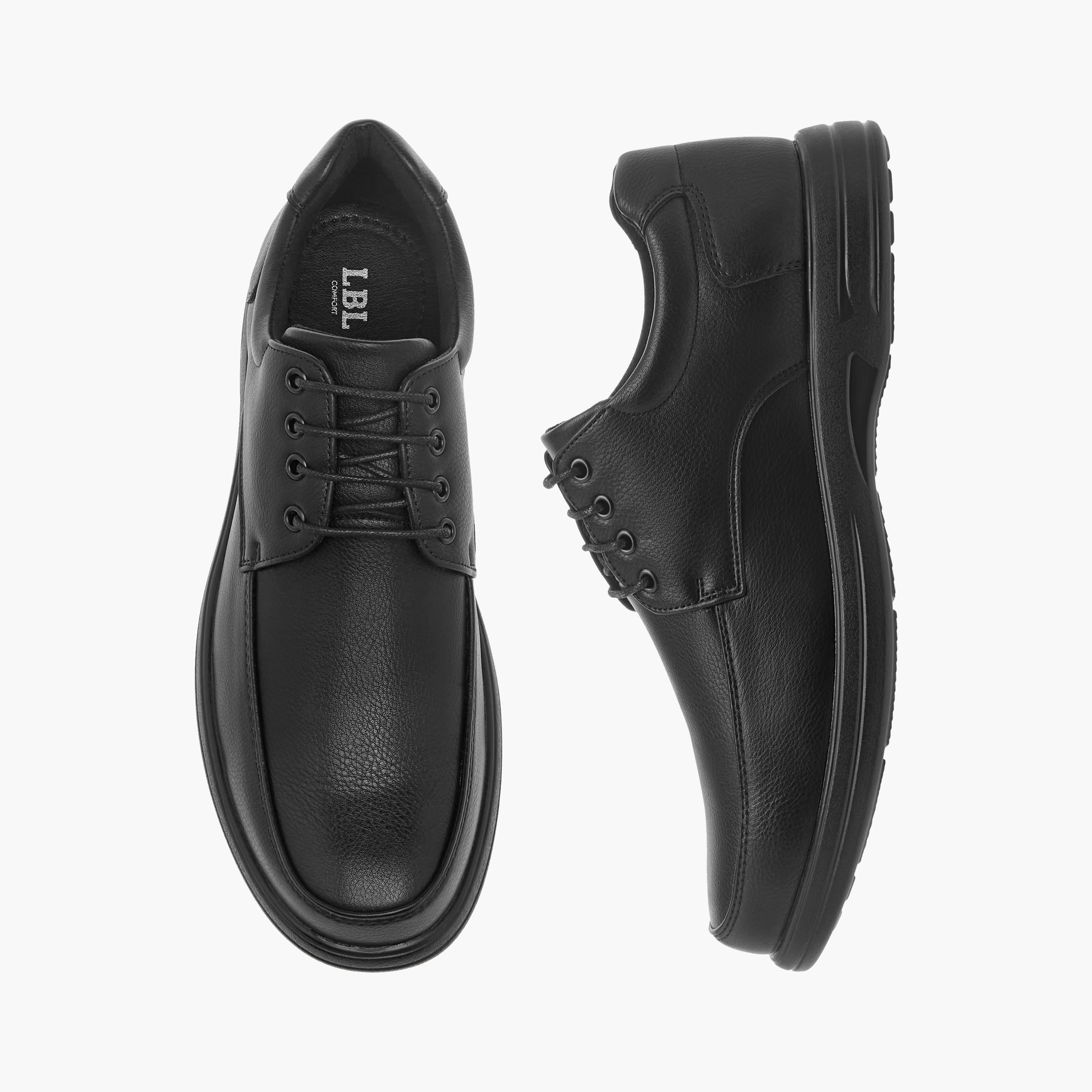 حذاء برباط إغلاق من إل بي إل من شو إكسبرس-men-shoes-formalshoes-image-1