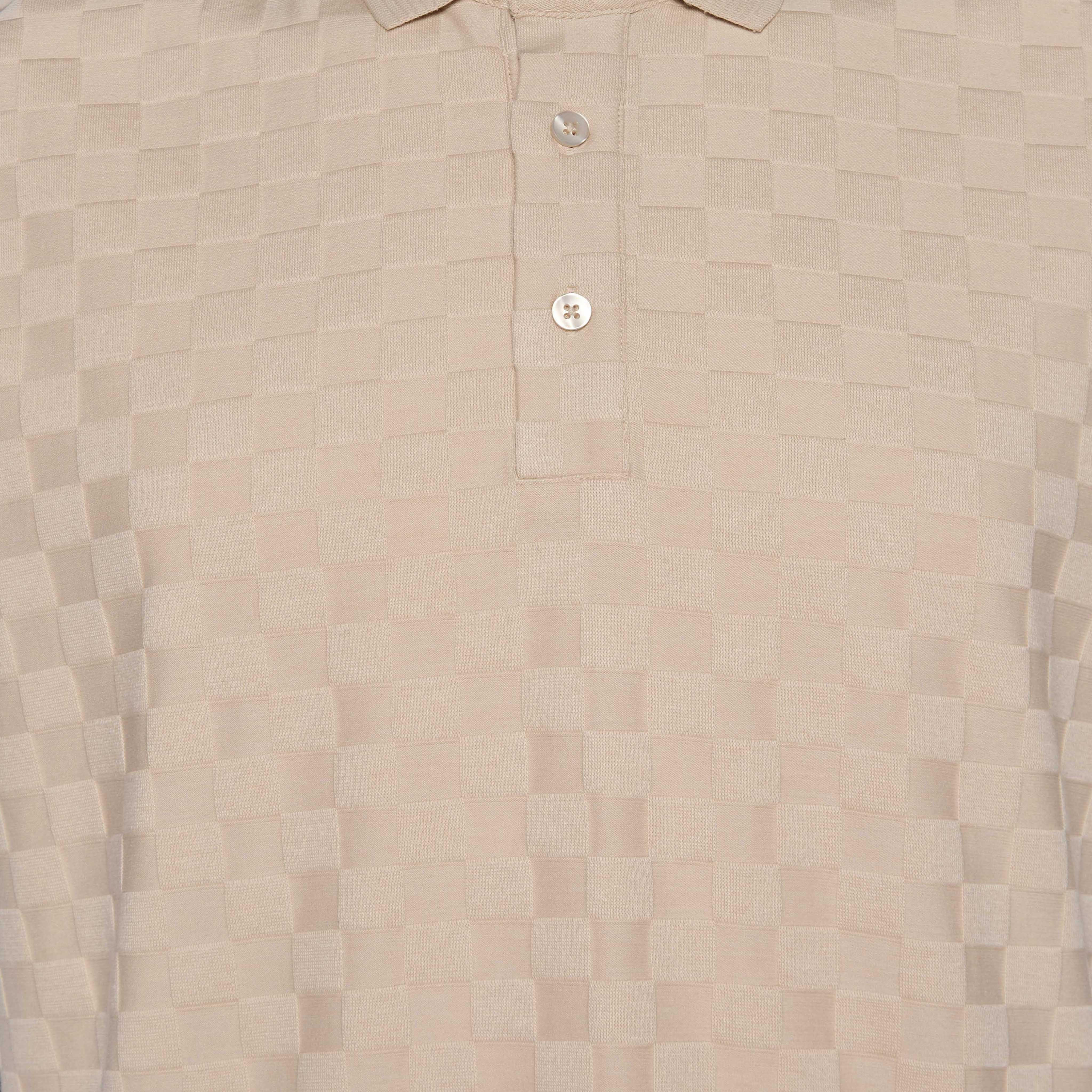 تيشيرت بولو كاروهات بأكمام قصيرة للرجال من آيكونيك-men-clothing-tshirtsandpolos-polos-image-2