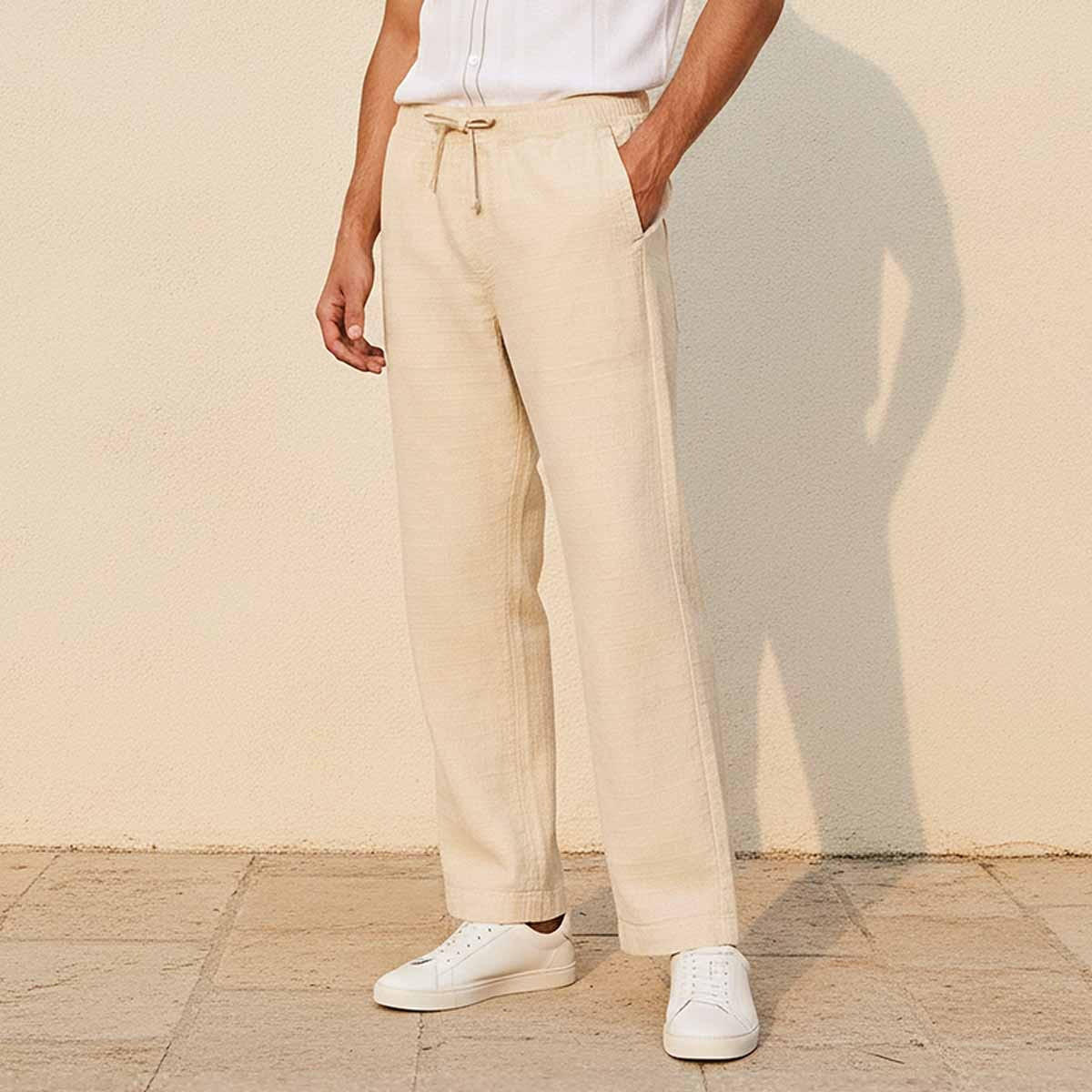 Iconic Men Regular Fit Trousers-men-clothing-trousersandchinos-trousers-image-1