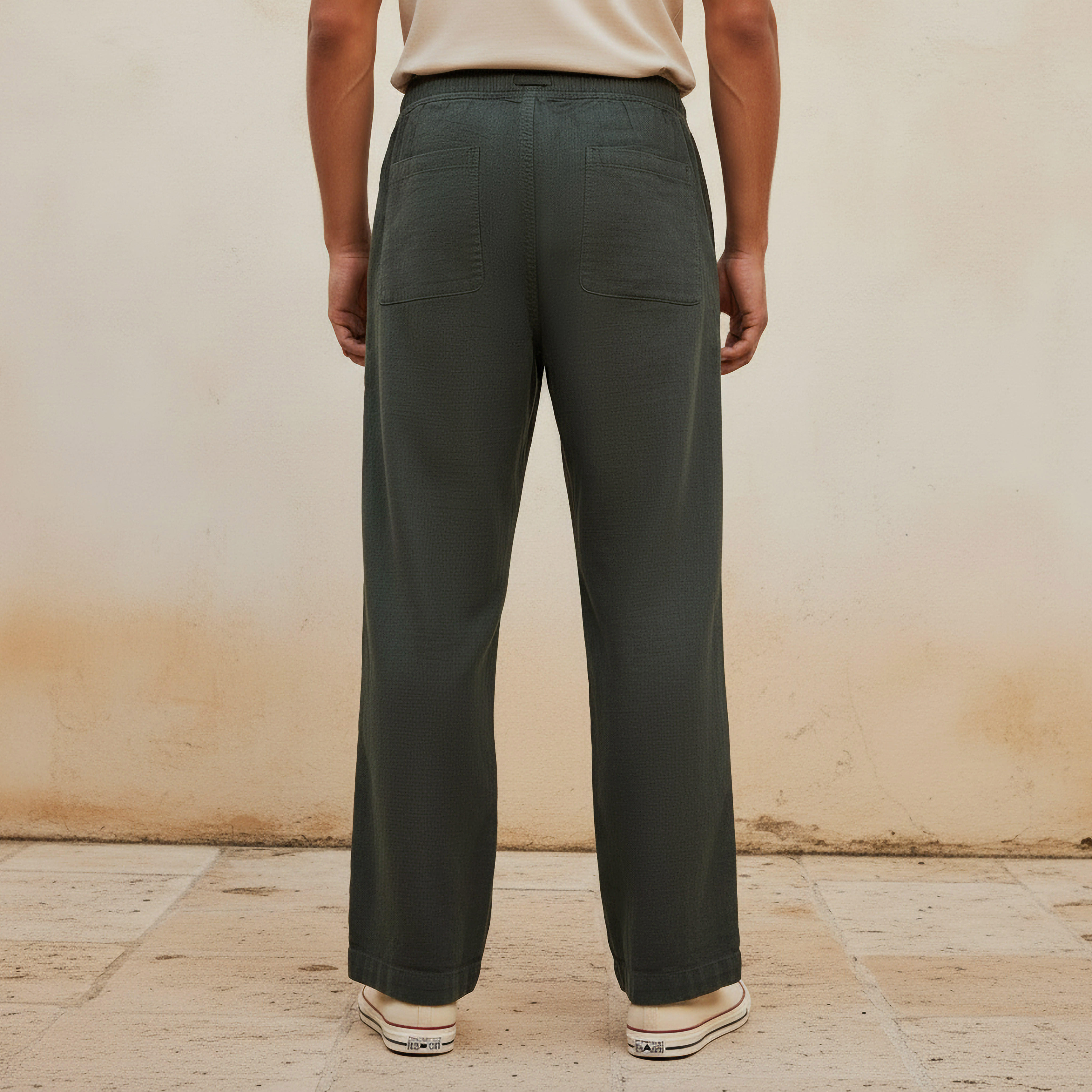 Iconic Men Regular Fit Trousers-men-clothing-bottoms-trousersandchinos-trousers-image-4