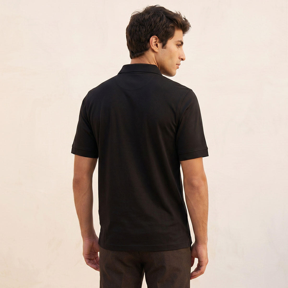 Splash Iconic Short Sleeves Applique Mercerised Polo T-Shirt-men-clothing-tshirtsandpolos-polos-image-4