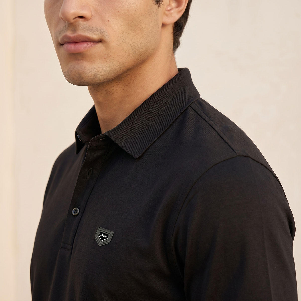 Splash Iconic Short Sleeves Applique Mercerised Polo T-Shirt-men-clothing-tshirtsandpolos-polos-image-5