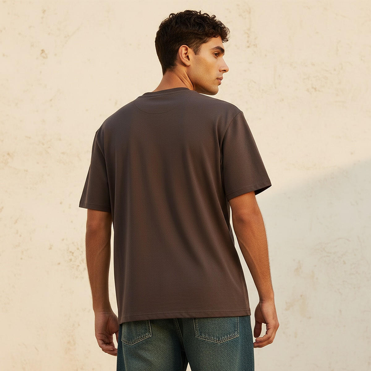 Iconic Men Regular Fit Crew Neck Short Sleeves Slogan Print T-shirt-men-clothing-tshirtsandpolos-tshirts-image-4