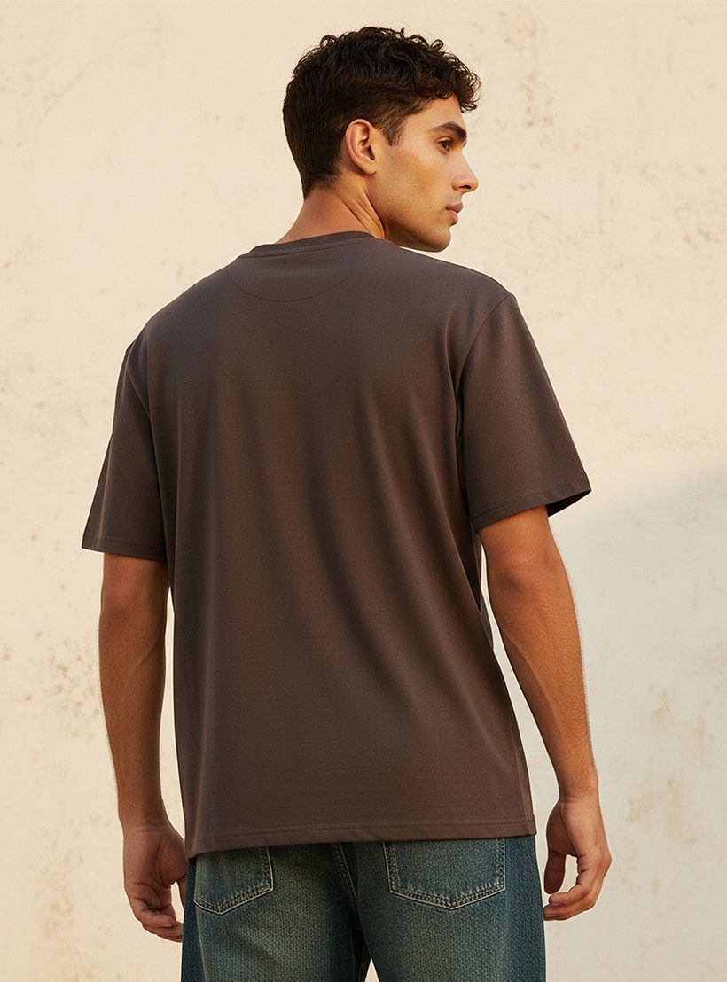 Iconic Men Regular Fit Crew Neck Short Sleeves Slogan Print T-shirt-men-clothing-tshirtsandpolos-tshirts-image-4
