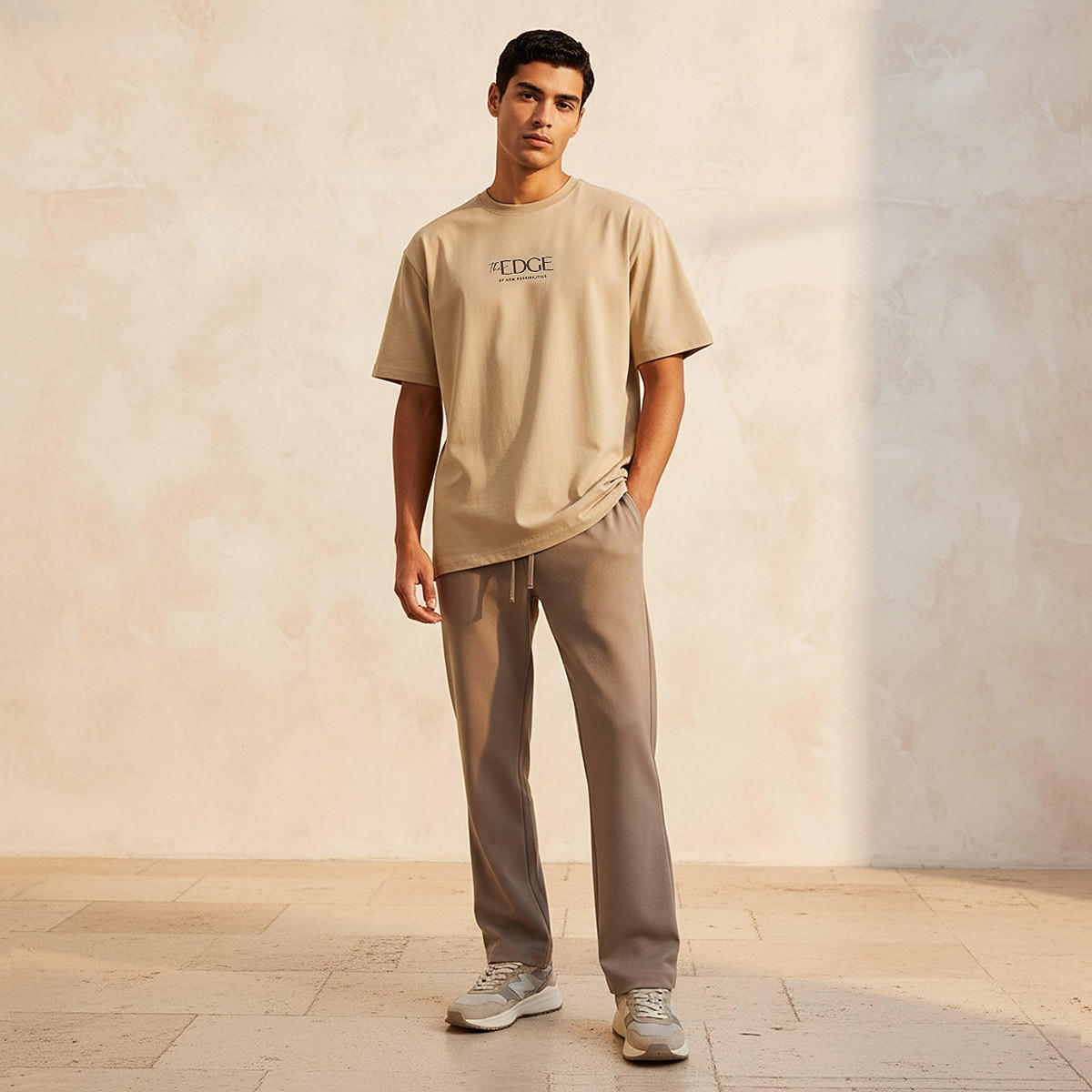 Iconic Men Regular Fit Crew Neck Short Sleeves Slogan Print T-shirt-men-clothing-tshirtsandpolos-tshirts-image-3