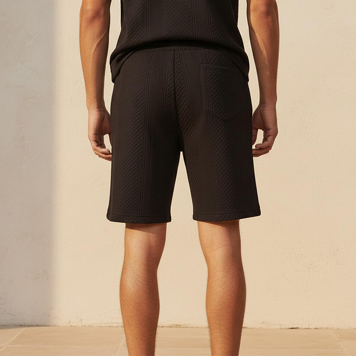 شورت بقصّة عادية من آيكونيك-men-clothing-bottoms-shorts-image-4