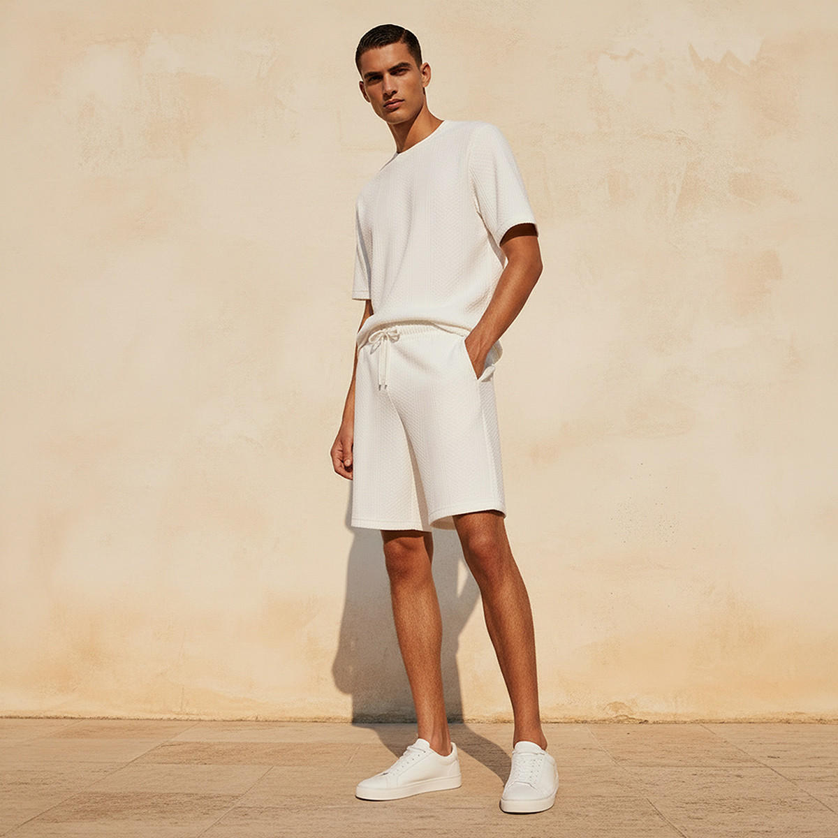 Iconic Regular Fit Shorts-men-clothing-bottoms-shorts-image-3