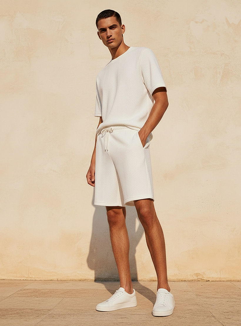 Iconic Regular Fit Shorts-men-clothing-bottoms-shorts-image-3
