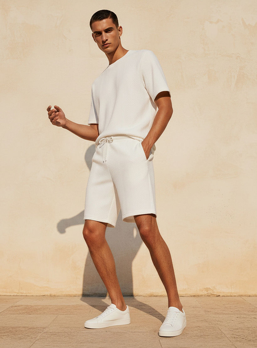Iconic Regular Fit Shorts-men-clothing-bottoms-shorts-image-5
