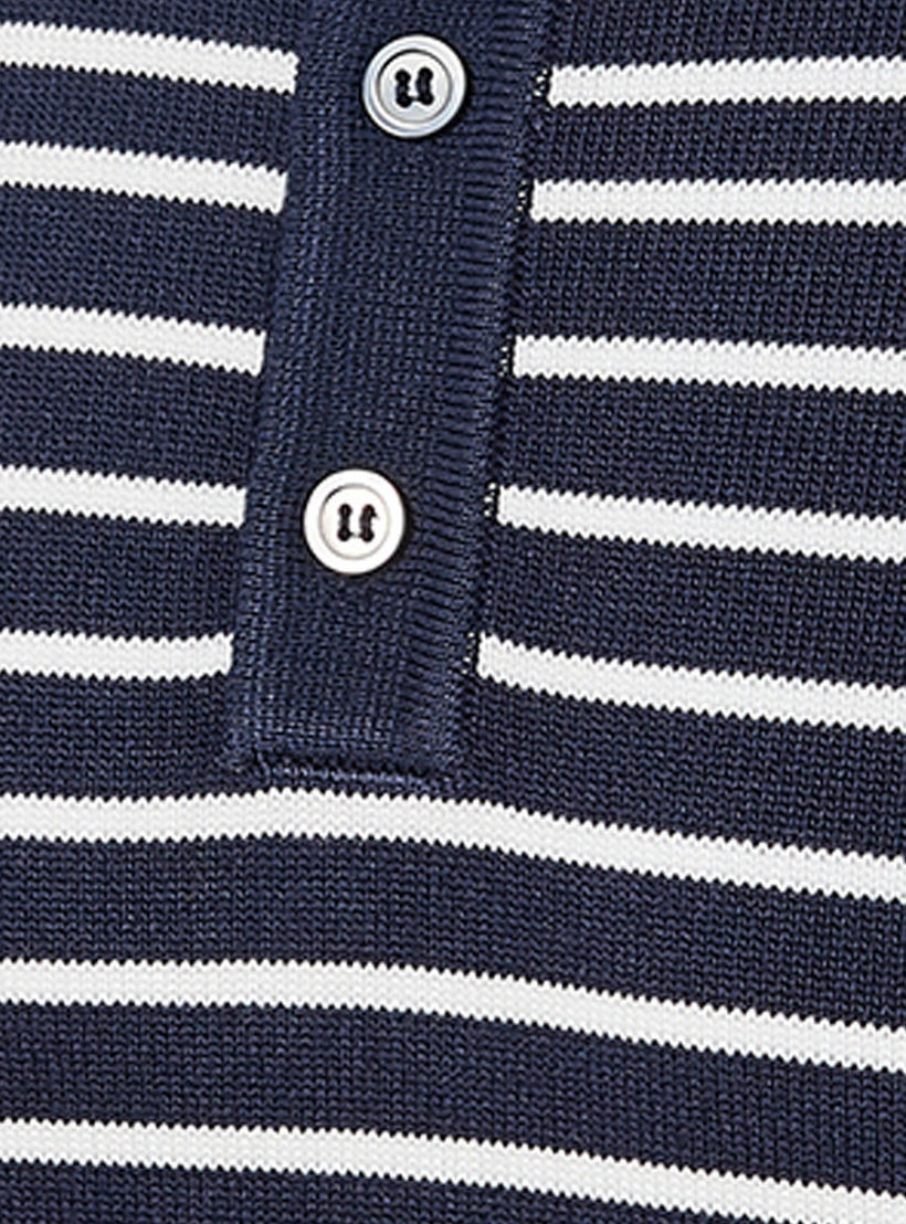 Splash Iconic Short Sleeves Striped Polo T-shirt-men-clothing-tshirtsandpolos-polos-image-2