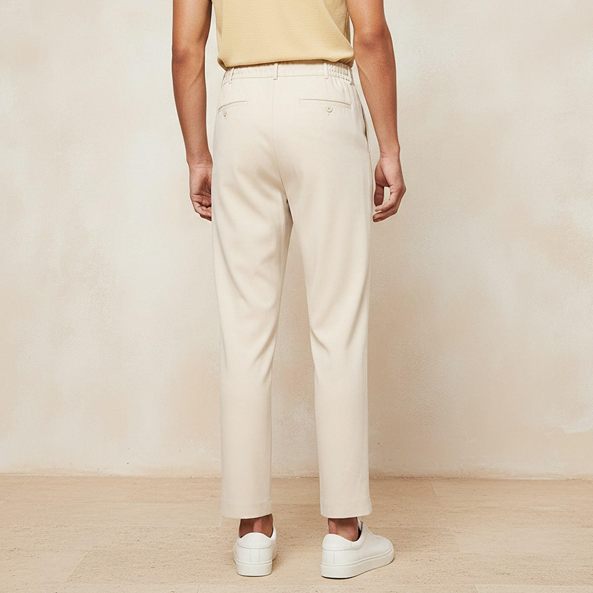 بنطلون بقصة عادية من سبلاش أيكونيك-men-clothing-bottoms-trousersandchinos-trousers-image-4