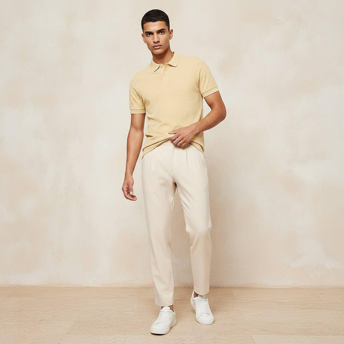 بنطلون بقصة عادية من سبلاش أيكونيك-men-clothing-bottoms-trousersandchinos-trousers-image-6