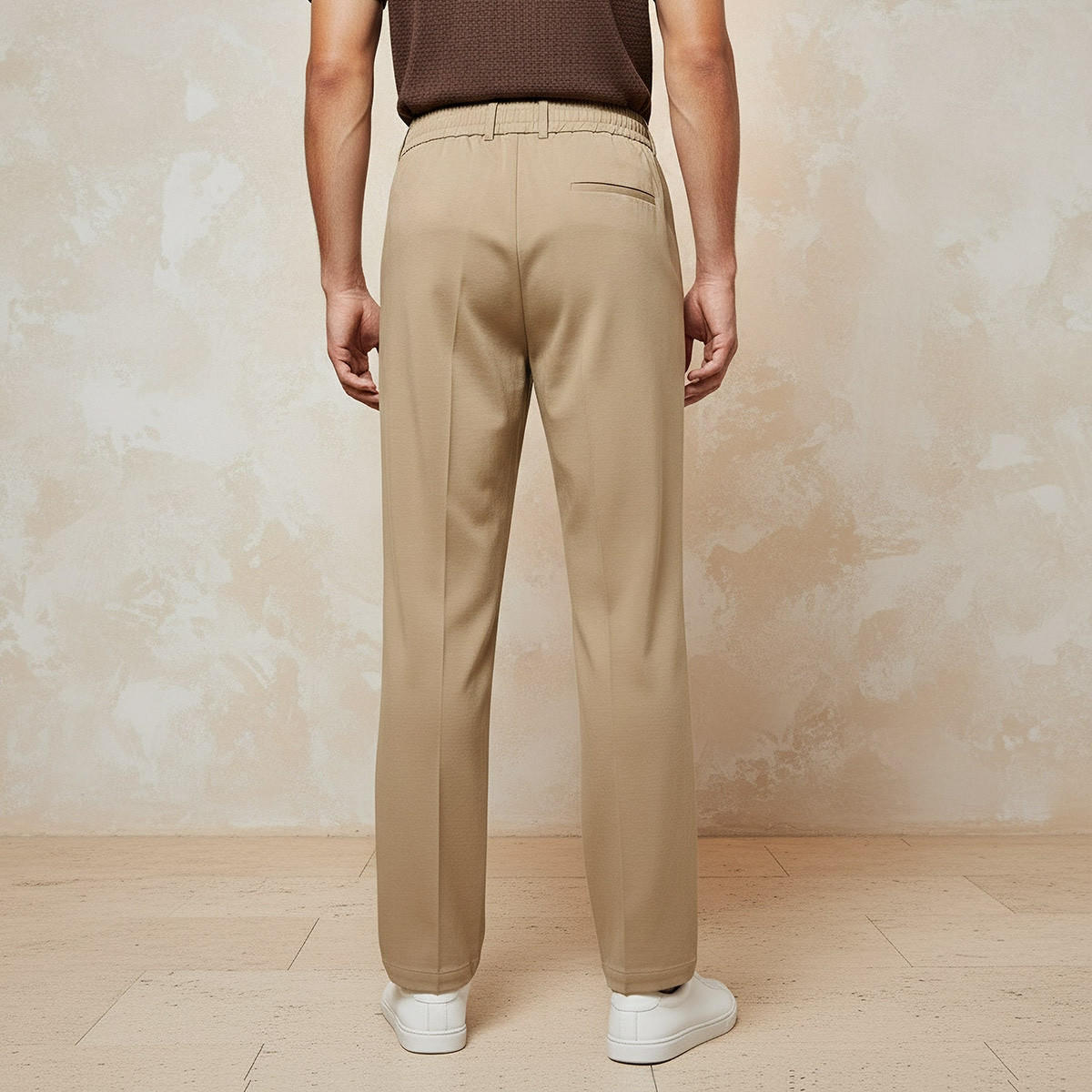 بنطلون بقصة عادية من سبلاش أيكونيك-men-clothing-bottoms-trousersandchinos-trousers-image-4