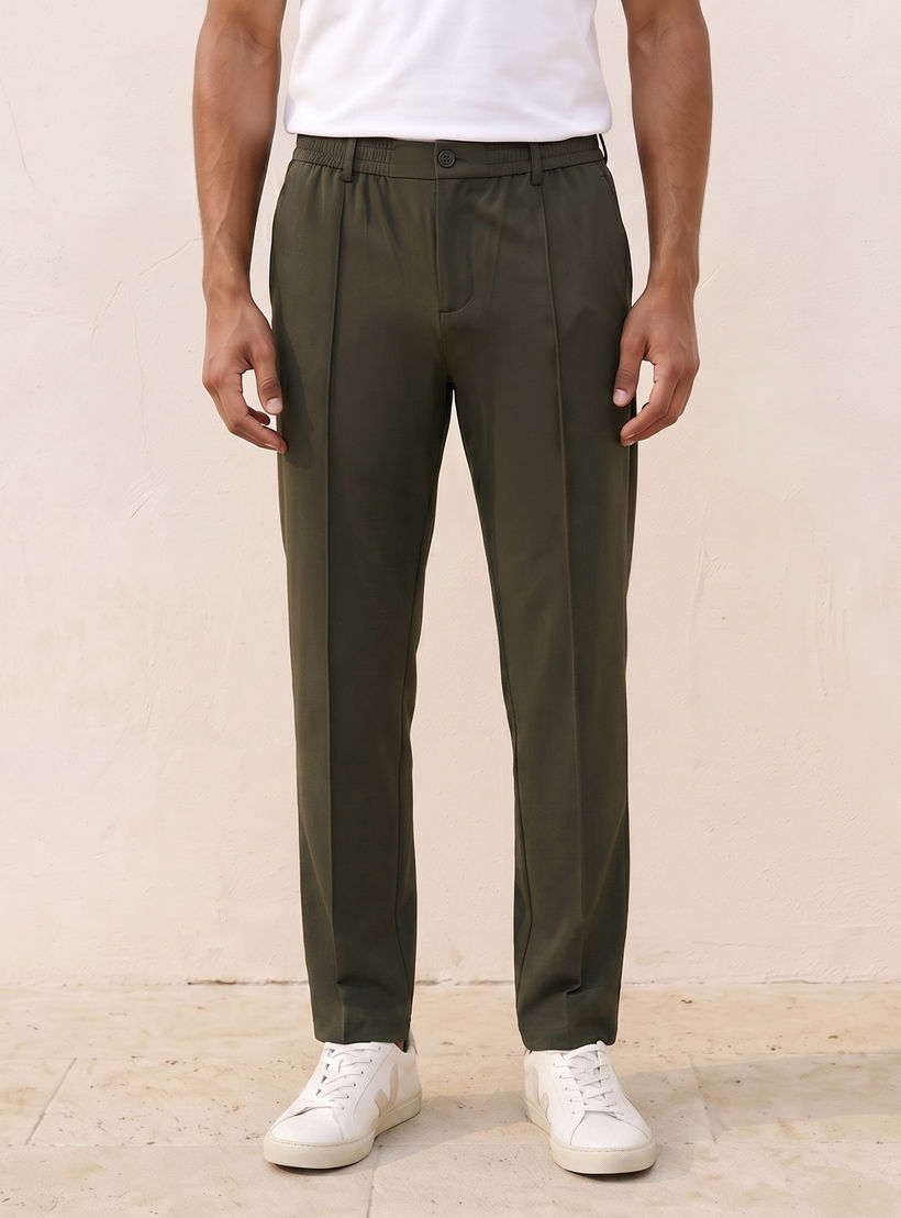 بنطلون بقصة عادية من سبلاش أيكونيك-men-clothing-bottoms-trousersandchinos-trousers-image-1