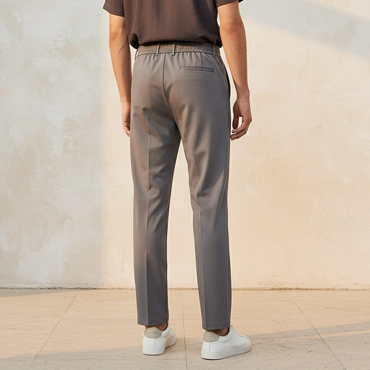بنطلون بقصة عادية من سبلاش أيكونيك-men-clothing-bottoms-trousersandchinos-trousers-image-4