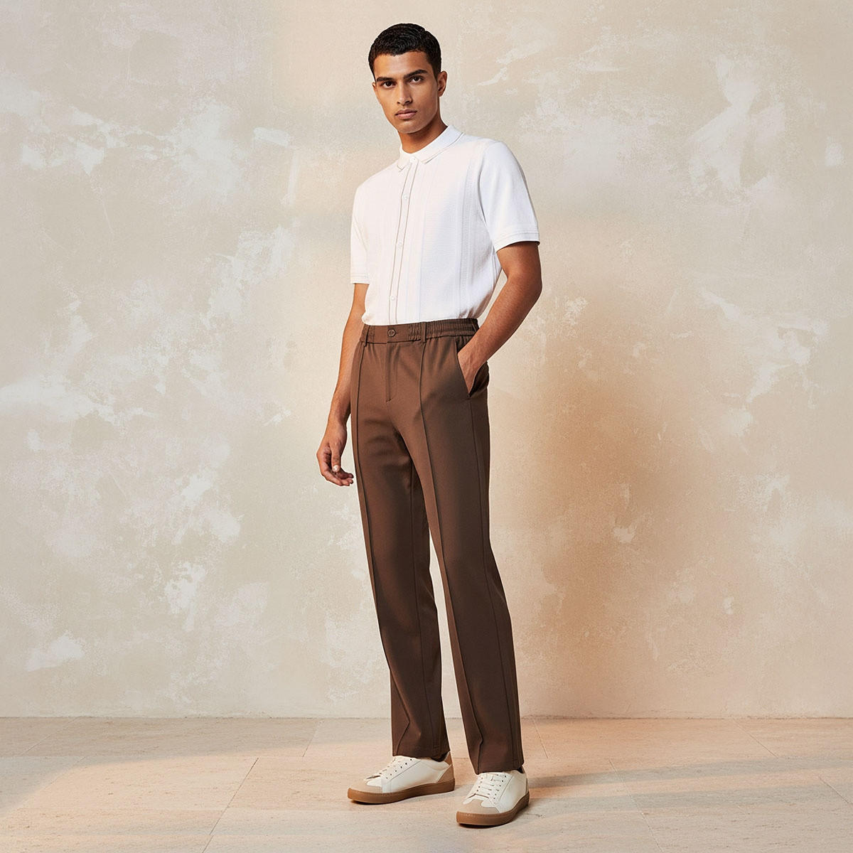 بنطلون بقصة عادية من سبلاش أيكونيك-men-clothing-bottoms-trousersandchinos-trousers-image-3