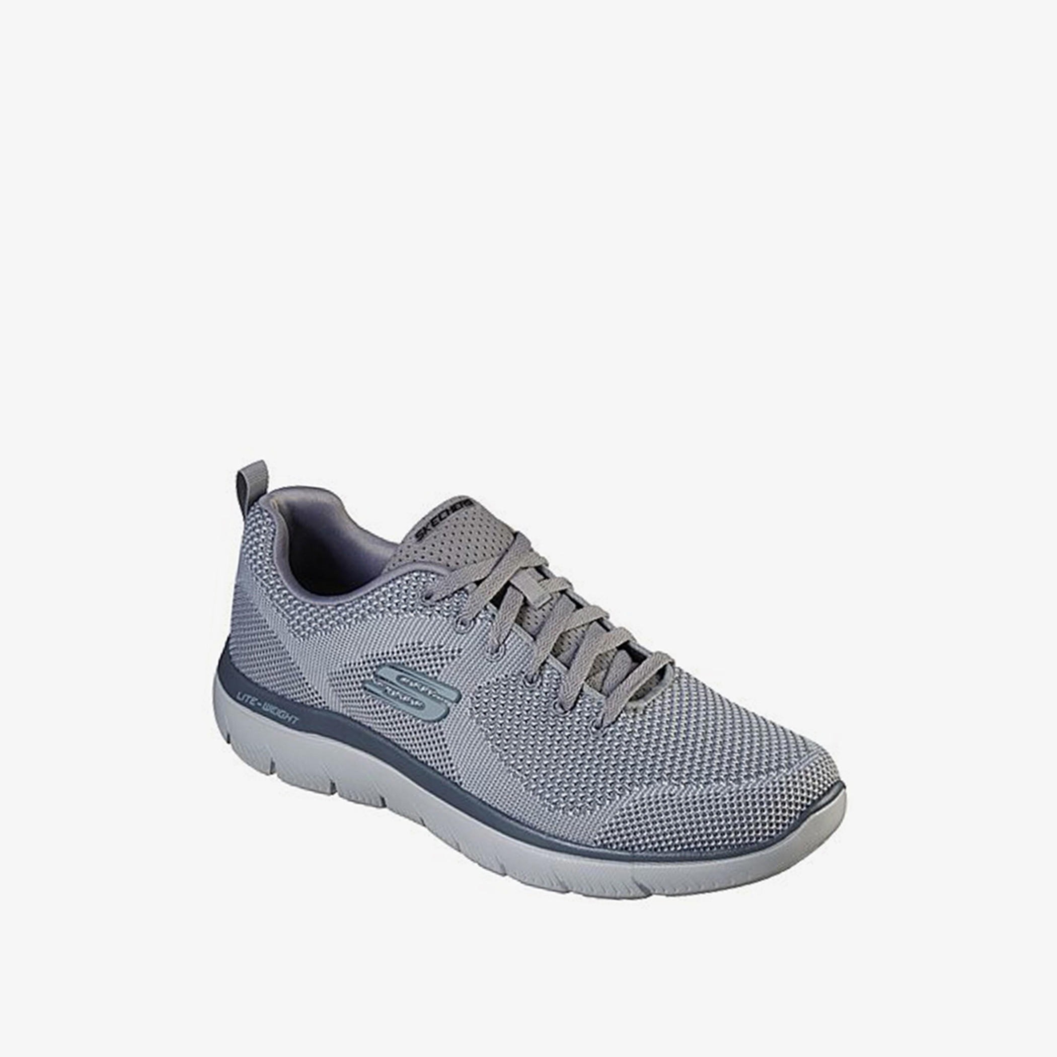 Skechers Men's Summits Brisbane Lace-Up Shoes - 232057-LTGY-sports-men-shoes-image-1