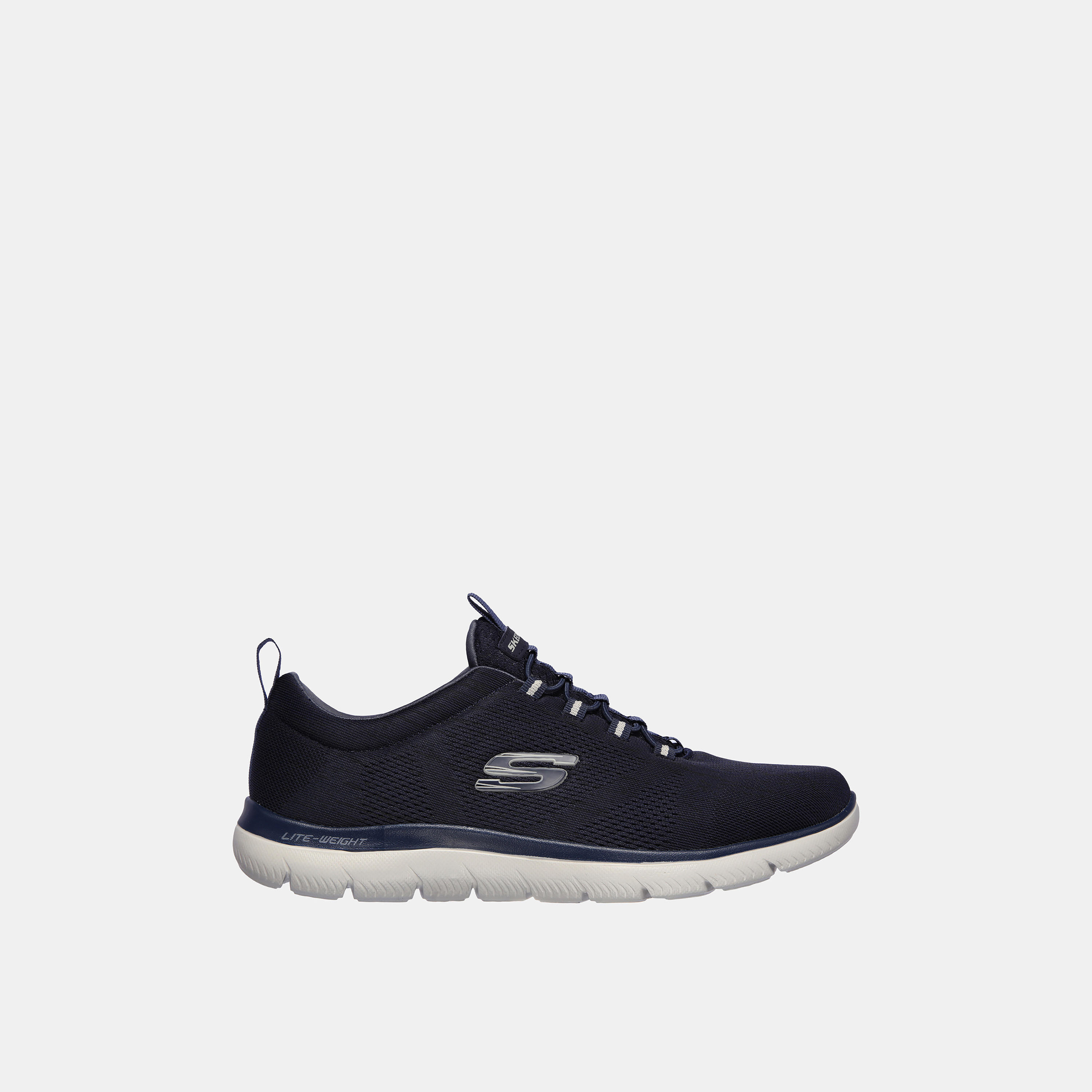 Skechers Men's Summits Slip-On Lace-Up Shoes - 232186-NVY-sports-men-shoes-image-2