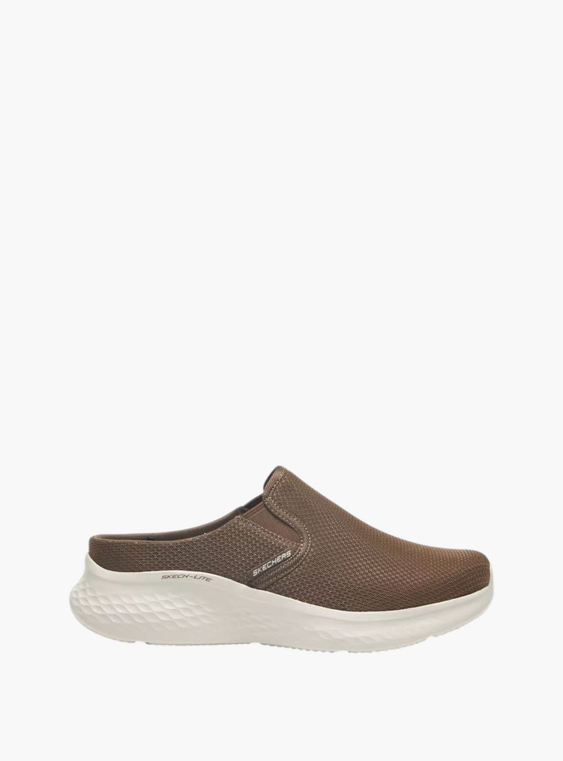 Skechers Men's SKECHLITE PRO Slip-On Mules - 232474-BRN-men-shoes-flipflopsandslides-image-2
