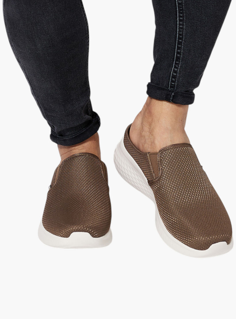 Skechers Men's SKECHLITE PRO Slip-On Mules - 232474-BRN-men-shoes-flipflopsandslides-image-5