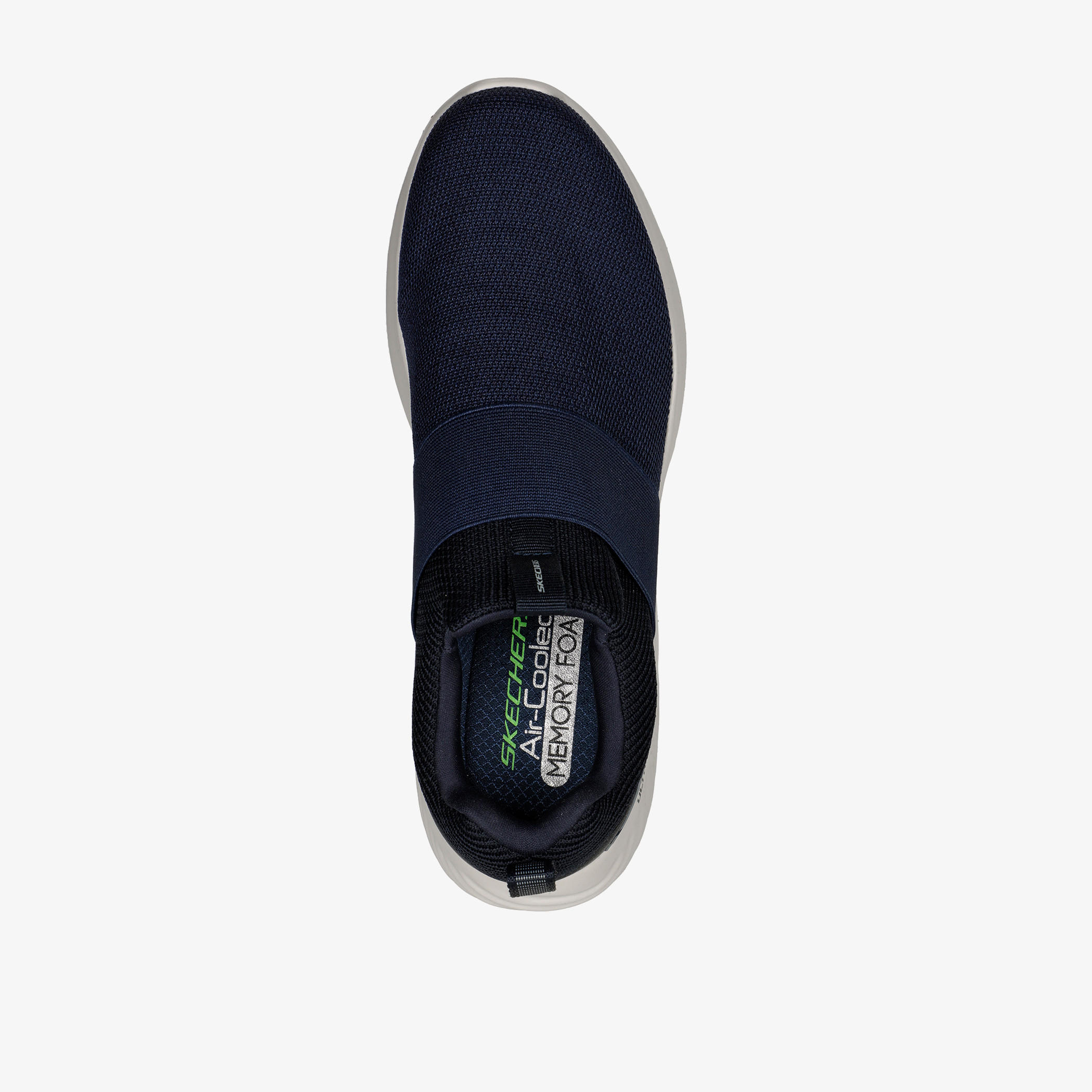 Skechers Men's Textured Slip-On Sports Shoes with Pull Tabs - BOUNDER INSHORE-sports-men-shoes-image-3