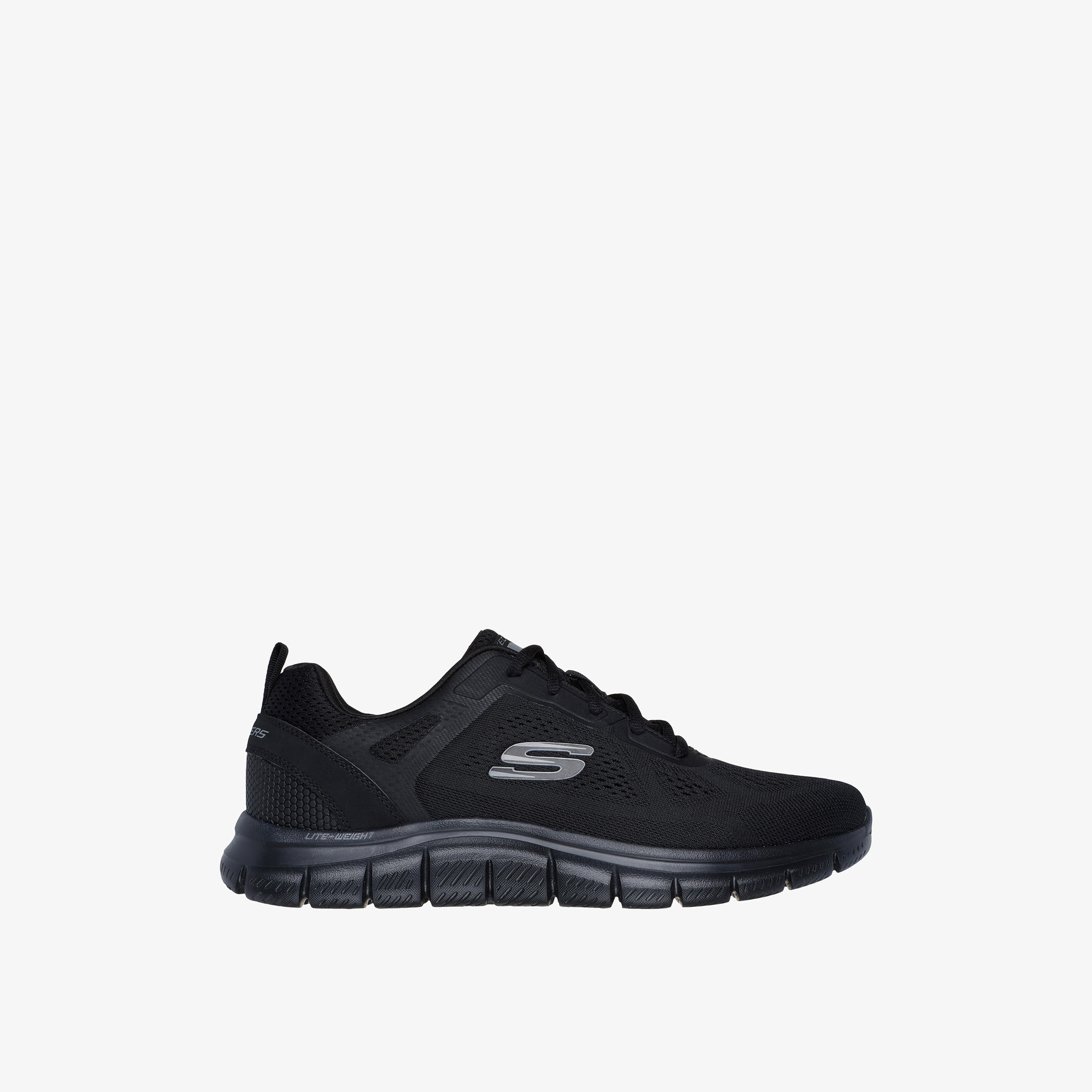 Skechers Men's Logo Print Sports Shoes with Lace-Up Closure - TRACK BROADER-sports-men-shoes-image-2