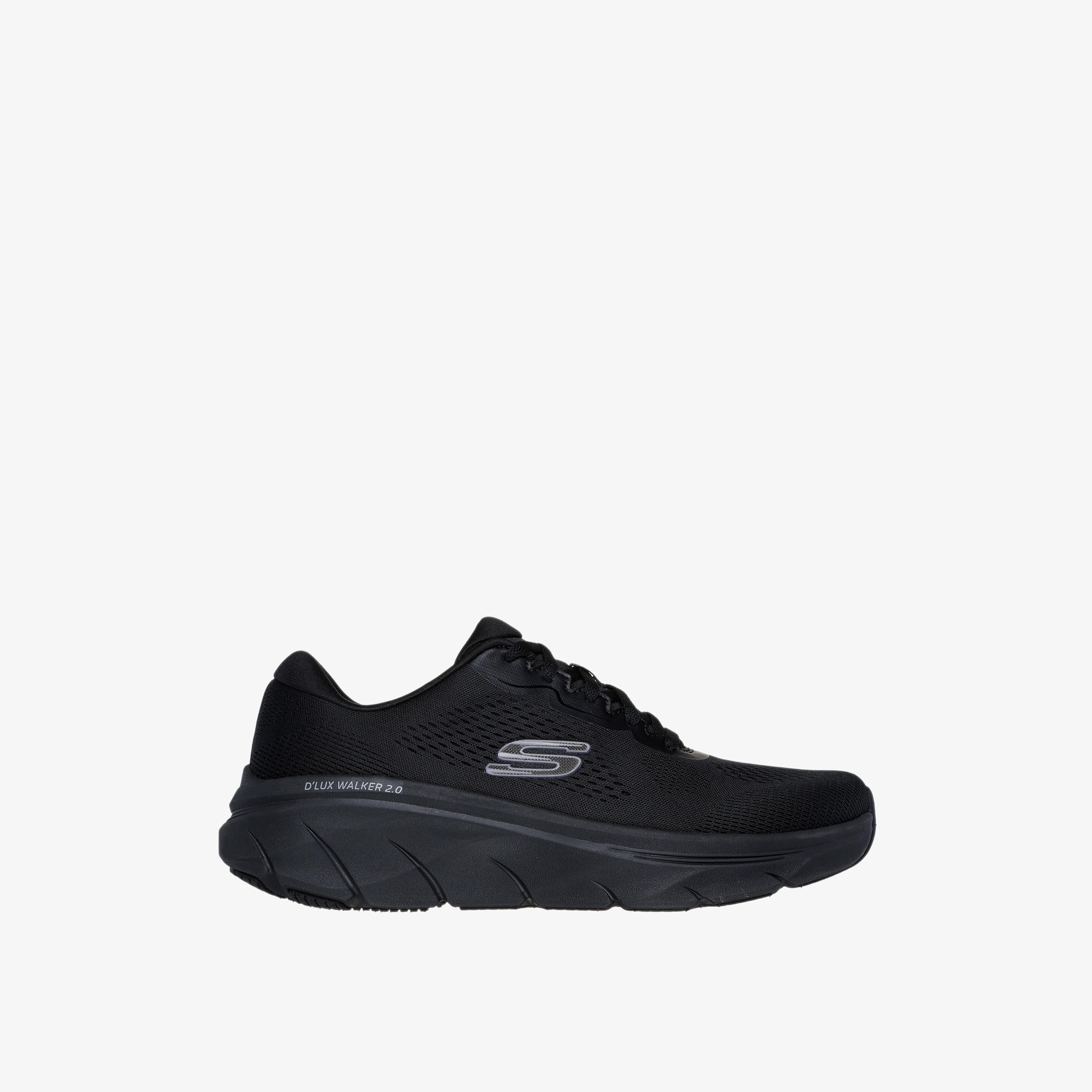 Skechers Men's Mesh Detail Lace-Up Sports Shoes - D LUX WALKER 2 0 SWAVE-sports-men-shoes-image-5