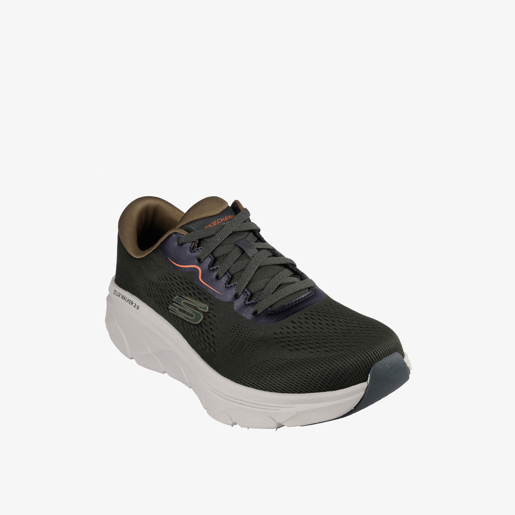حذاء رياضي متعدد التصاميم برباط إغلاق للرجال من سكيتشرز - D'LUX WALKER 2.0 - SWAVE-sports-men-shoes-image-1
