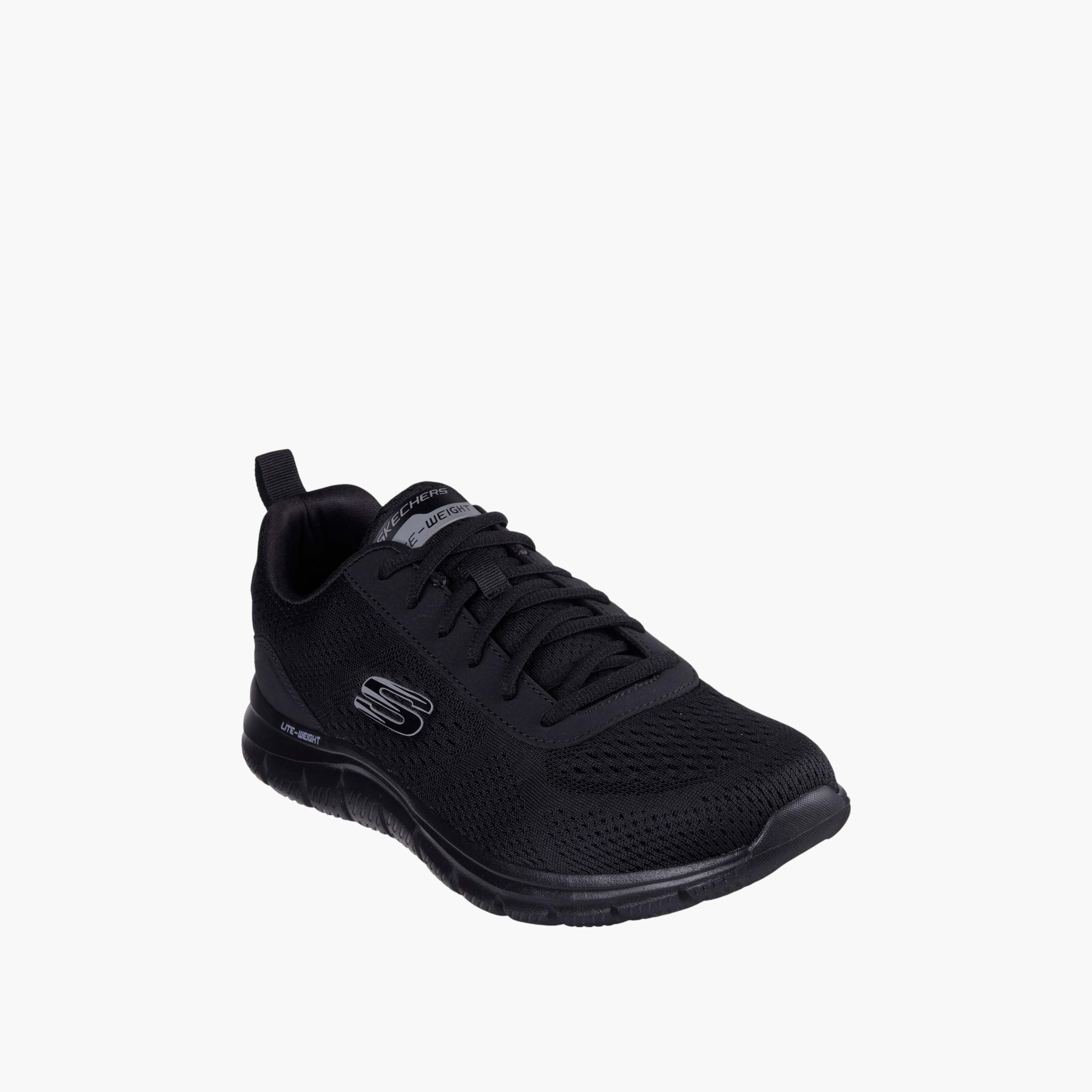 Skechers Men's TRACK Lace-Up Sports Shoes - 232758-BBK-sports-men-shoes-image-1