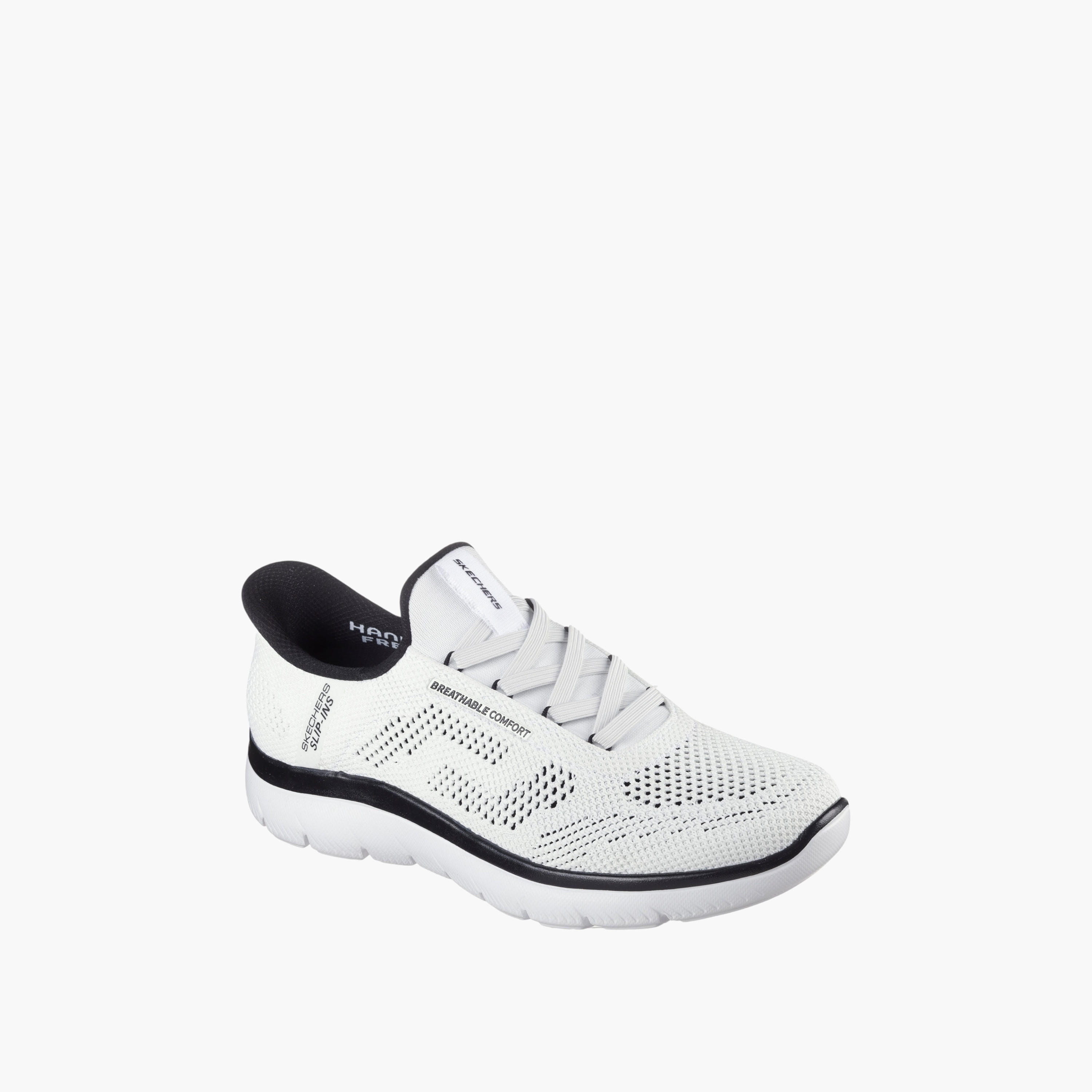 Skechers Men's SUMMITS Slip-On Sports Shoes with Lace Detail - 232939-WBK-sports-men-shoes-image-1