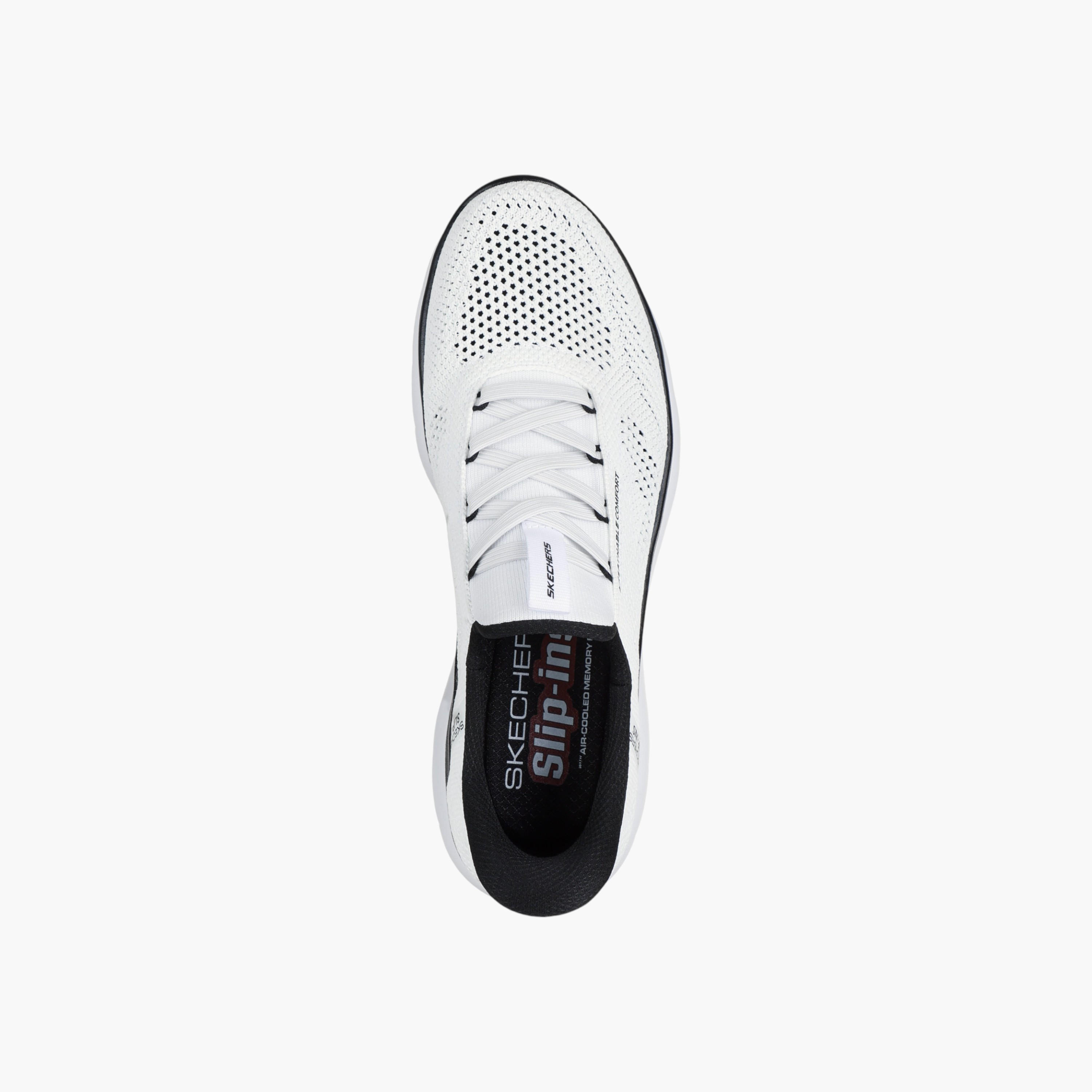 Skechers Men's SUMMITS Slip-On Sports Shoes with Lace Detail - 232939-WBK-sports-men-shoes-image-3