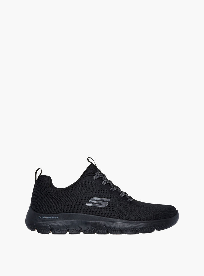 Skechers Men's SUMMITS Lace-Up Sports Shoes - 232963-BBK-boys-shoes-schoolshoes-image-2