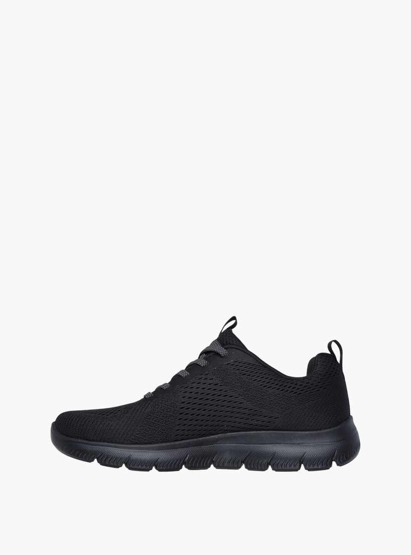 Skechers Men's SUMMITS Lace-Up Sports Shoes - 232963-BBK-boys-shoes-schoolshoes-image-5