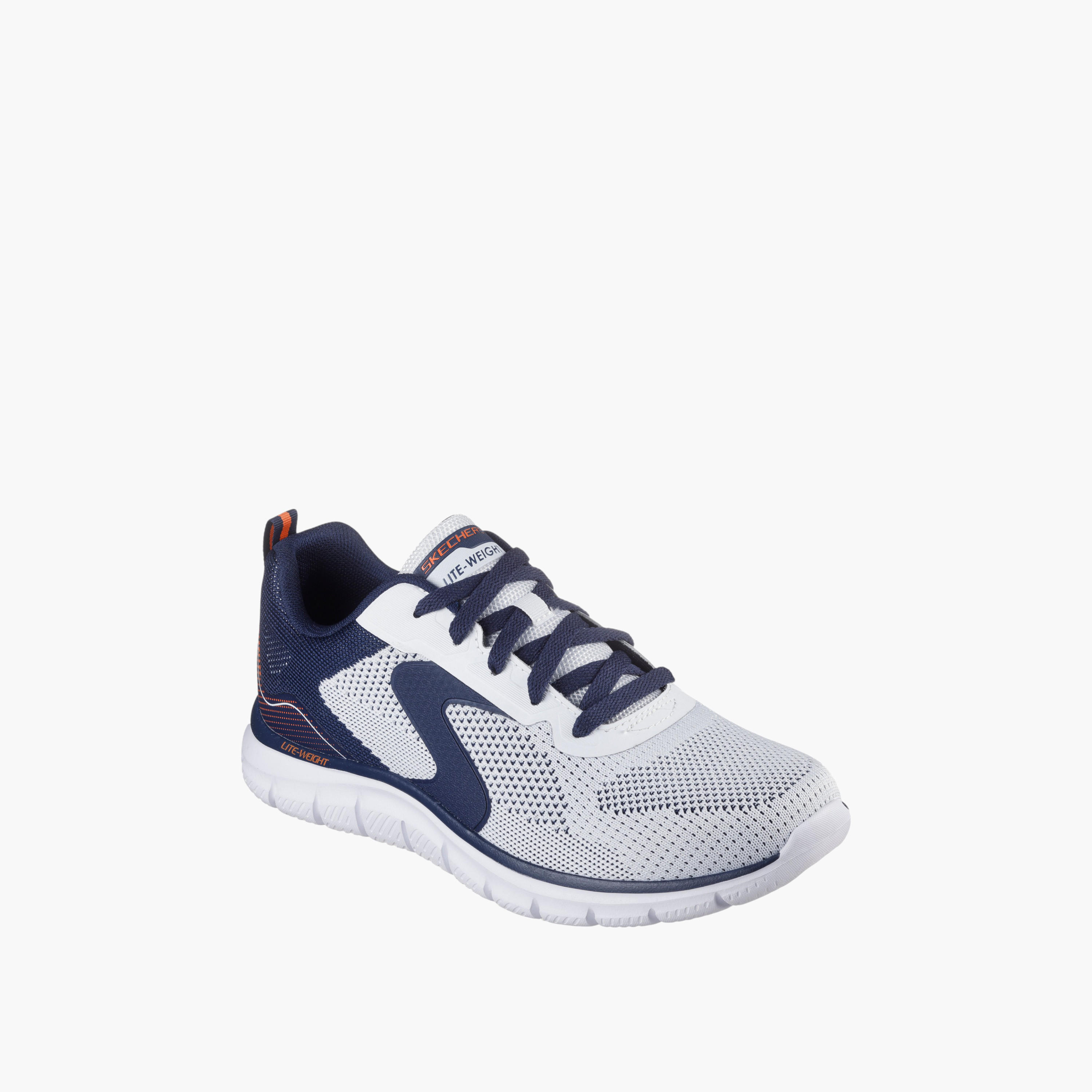 Skechers Men's TRACK Lace-Up Sports Shoes - 232965-WNV-sports-men-shoes-image-1