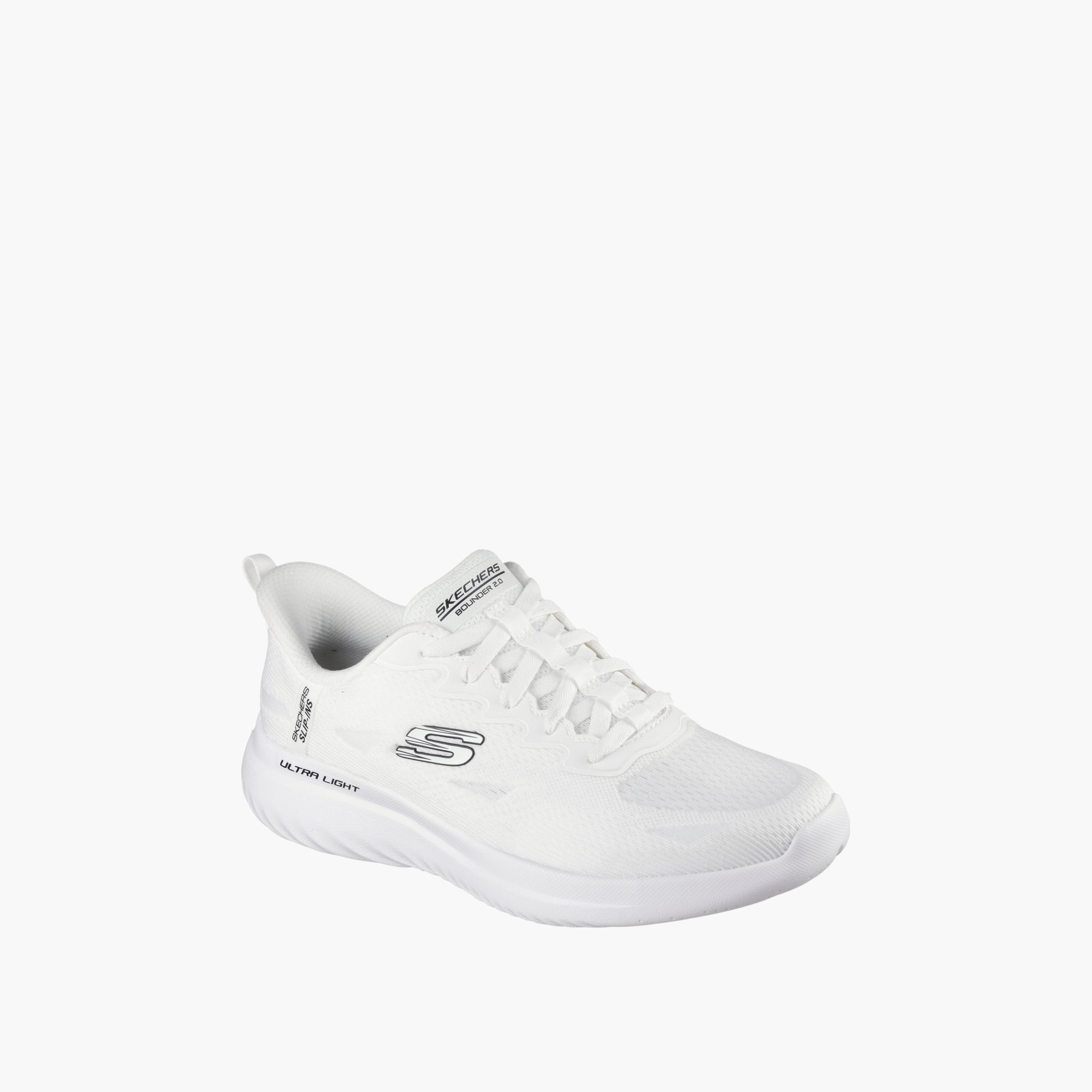 Skechers Men's BOUNDER 2.0 Lace-Up Sports Shoes - 233030-WBK-sports-men-shoes-image-1