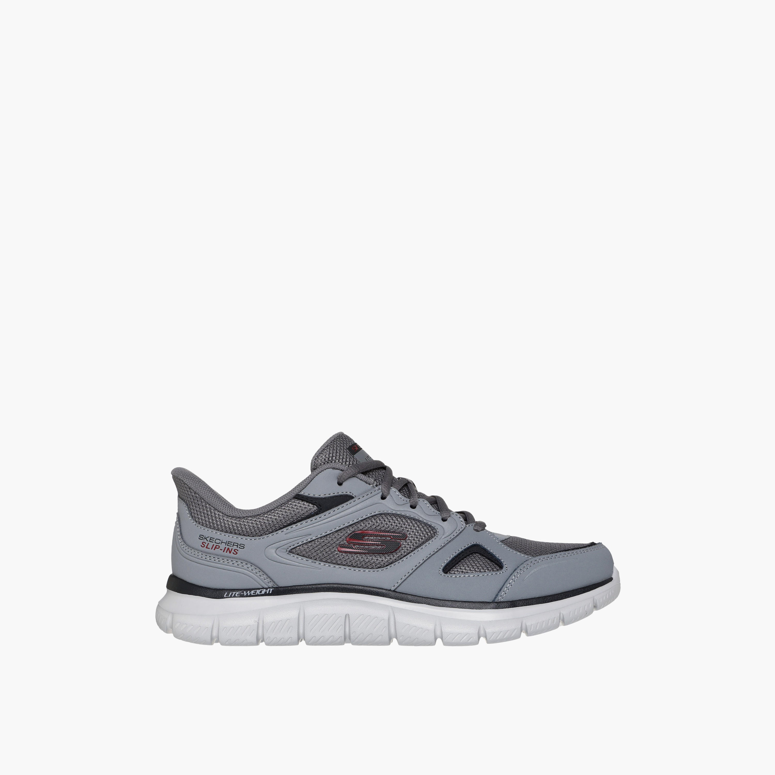 Skechers Men Lace-Up Leather Sports Shoes-sports-men-shoes-image-2
