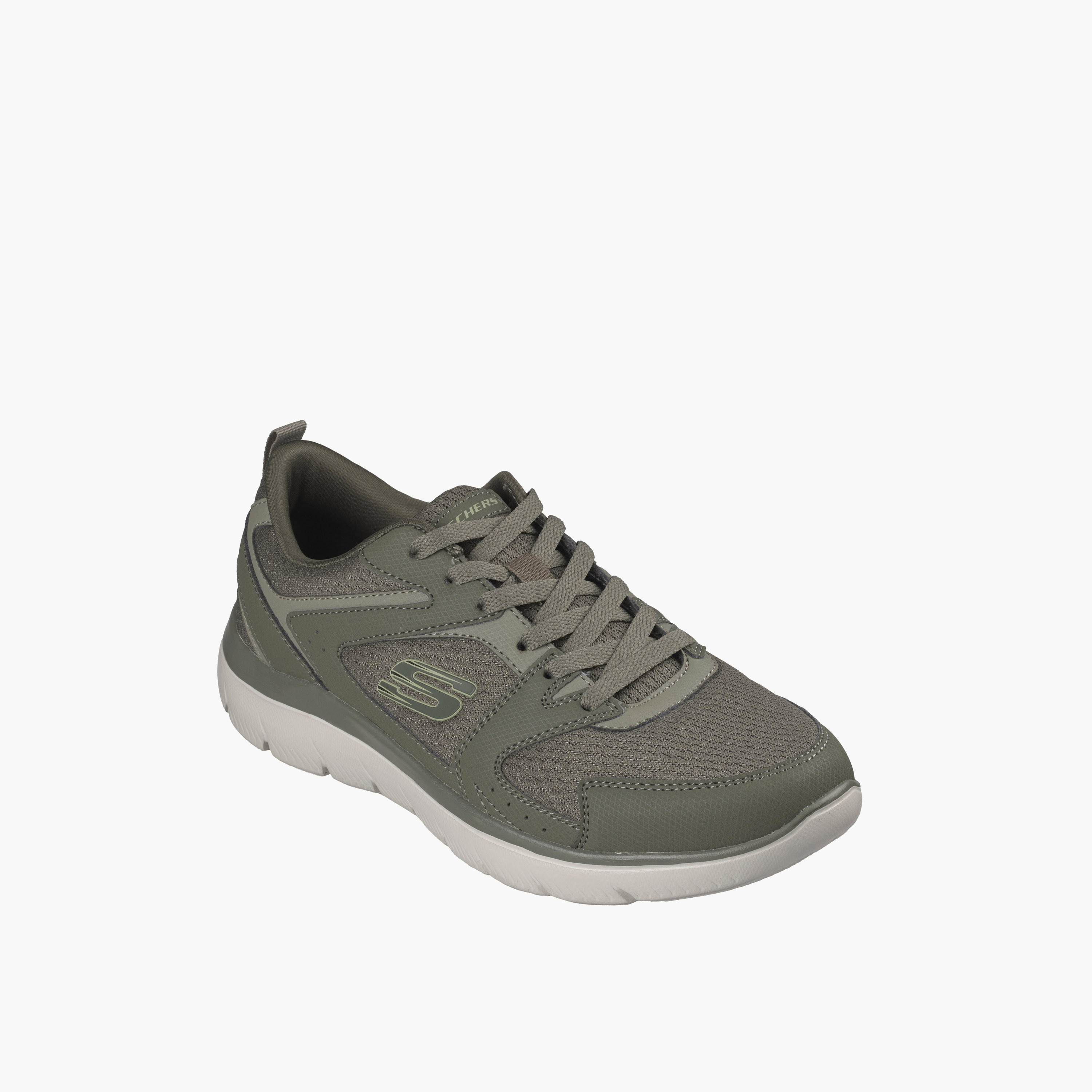 حذاء رياضي برباط للرجال من سكيتشرز-sports-men-shoes-image-1