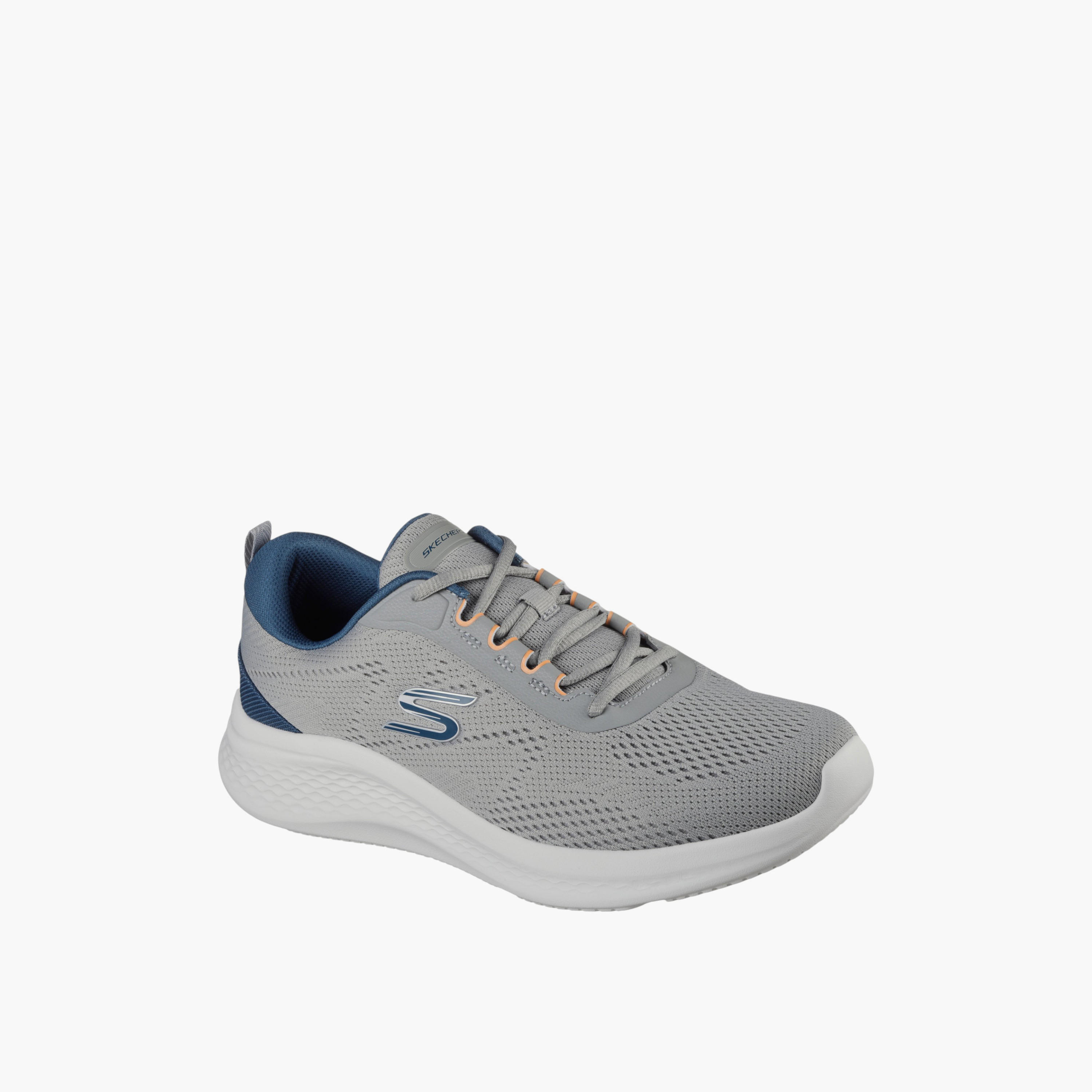 Skechers Men's Lace-Up Sports Shoes -233184-GYBL-sports-men-shoes-image-1